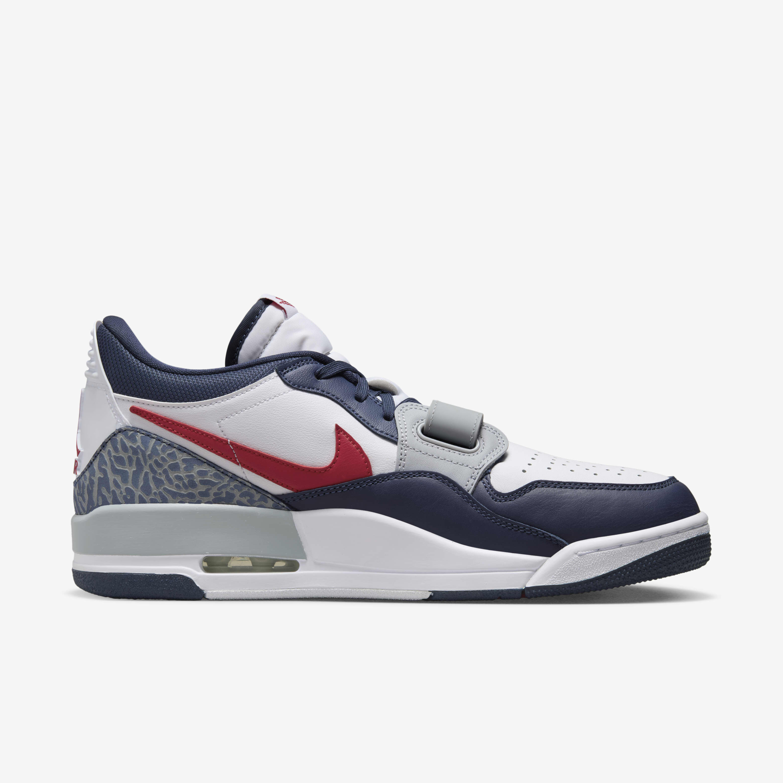 Buy Air Jordan Legacy 312 Low Men s Shoes White Midnight Navy Wolf Grey Varsity Red Nike Kuwait Official