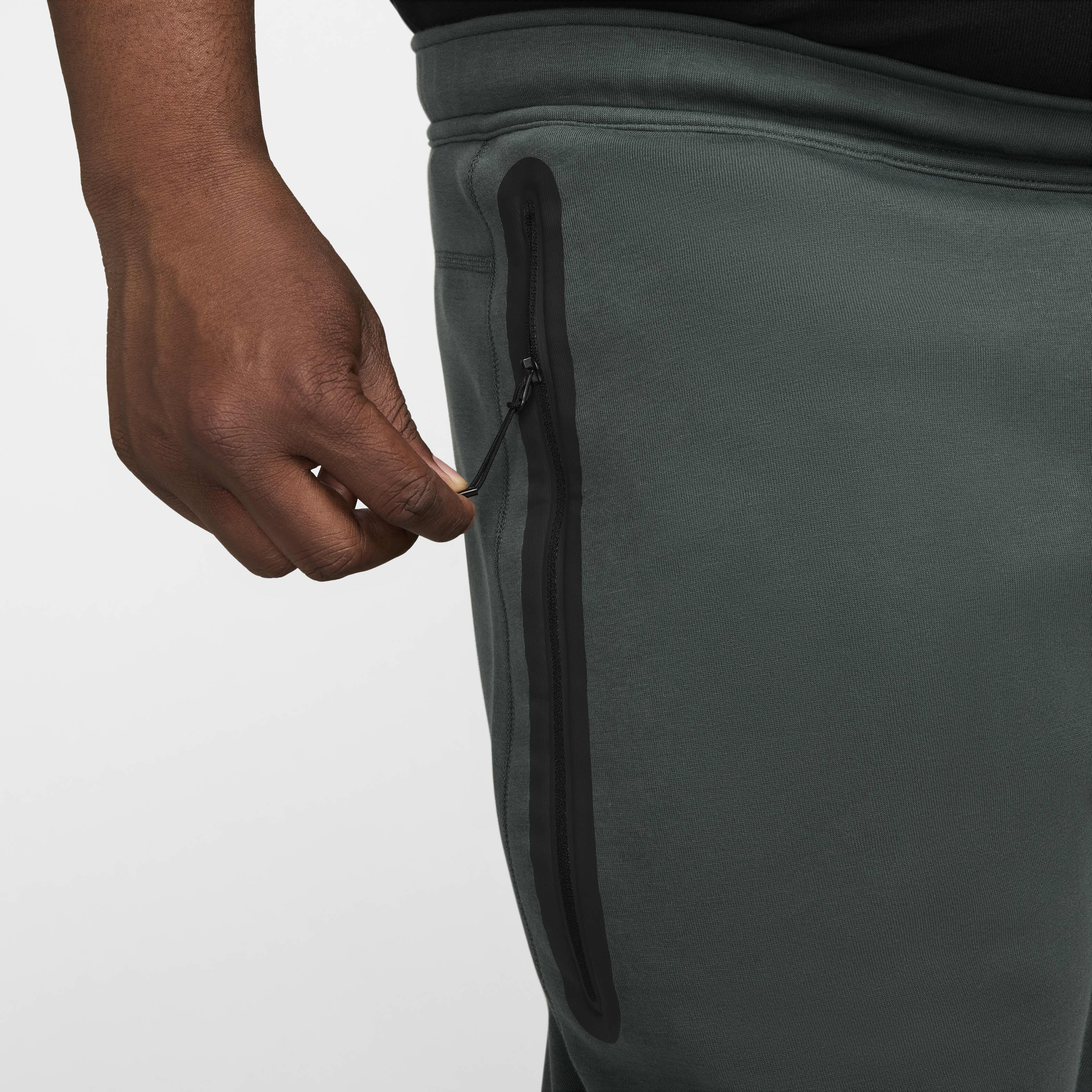 Buy Nike Sportswear Tech Fleece Men s Joggers Vintage Green Black Nike Kuwait Official