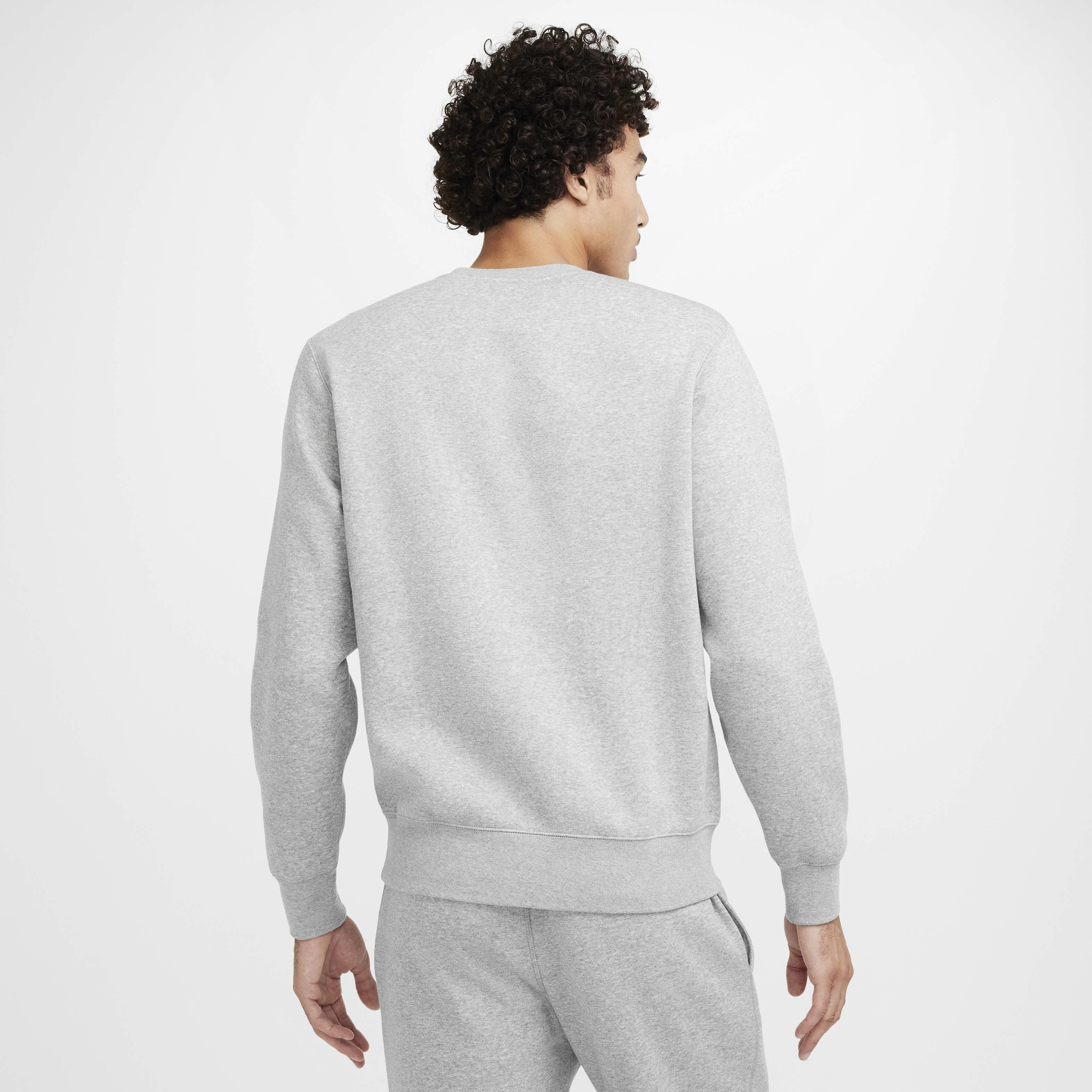 Buy Nike Club Men's Crew - Dark Grey Heather/White | Nike Buy Nike Club Men's Crew - Dark Grey Heather/White | Nike