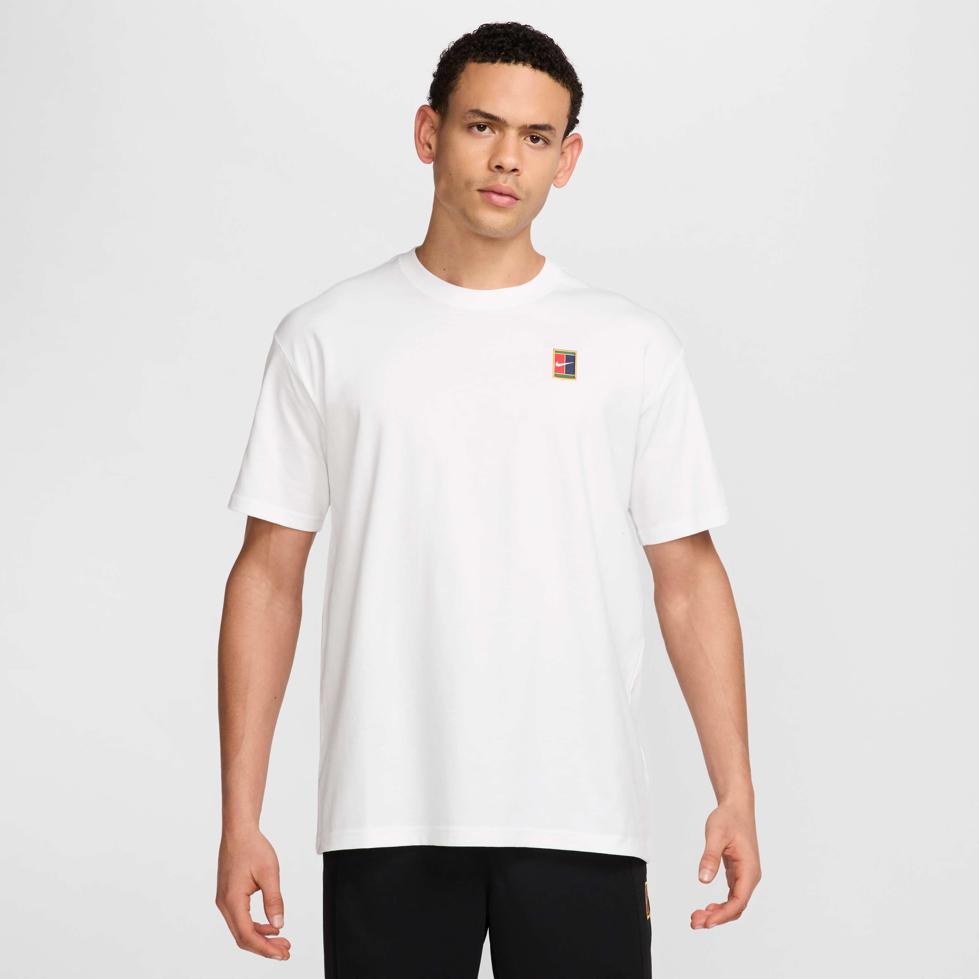 Buy NikeCourt Men's Max90 Tennis T-Shirt - White | Nike