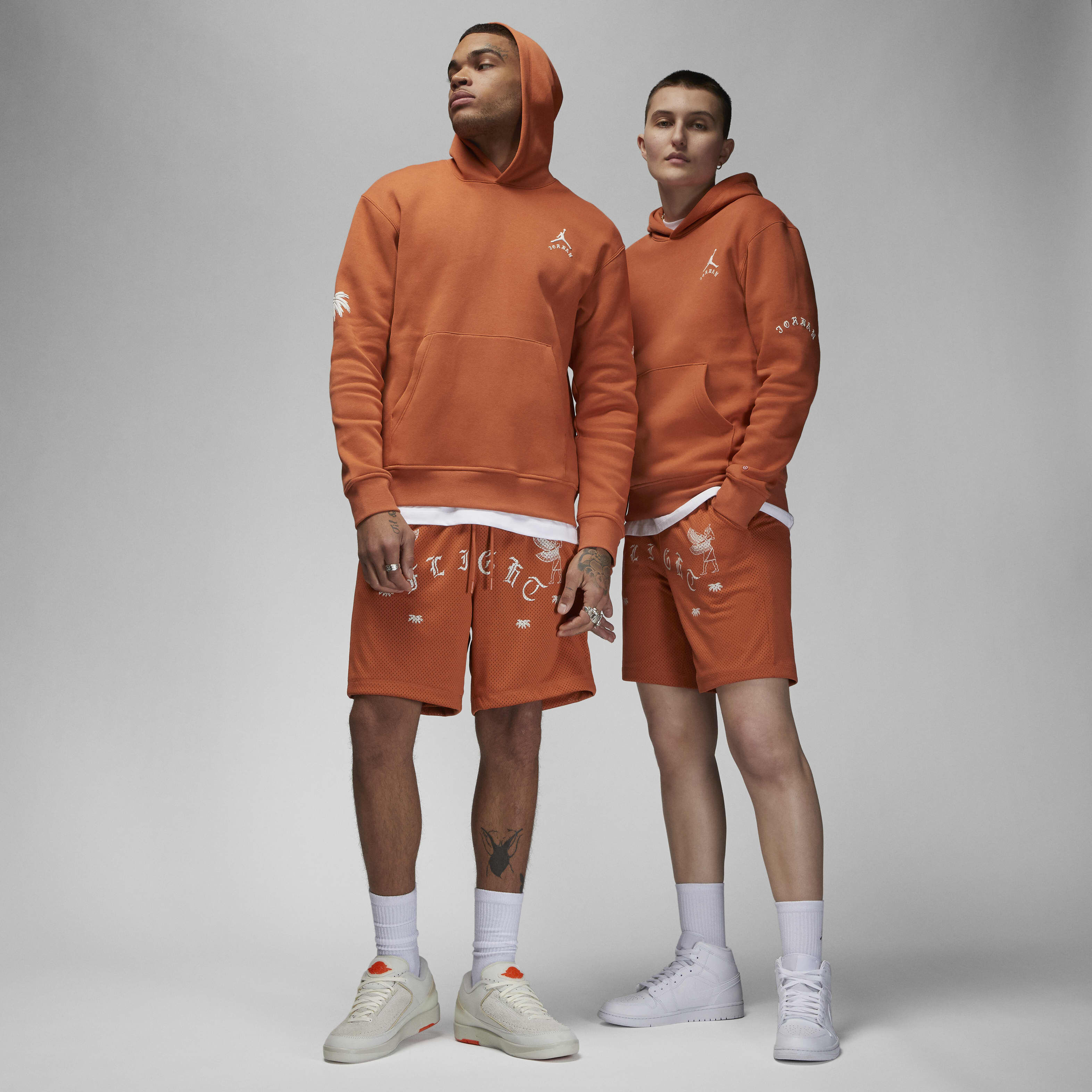 Buy Jordan Artist Series by Umar Rashid Mesh Shorts - Light