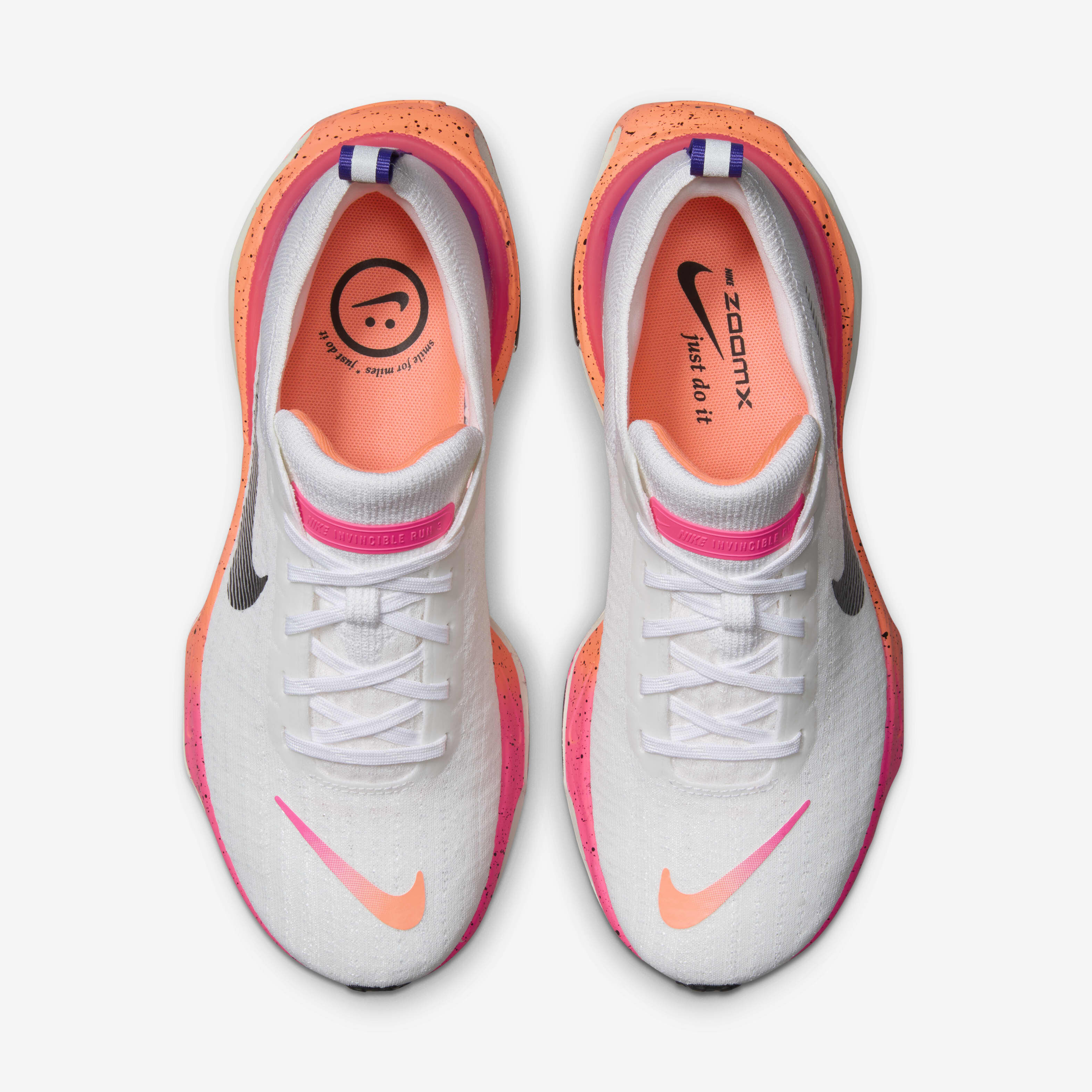 Buy Nike Invincible 3 Women s Road Running Shoes White Bright Mango Hyper Pink Black Nike Kuwait Official