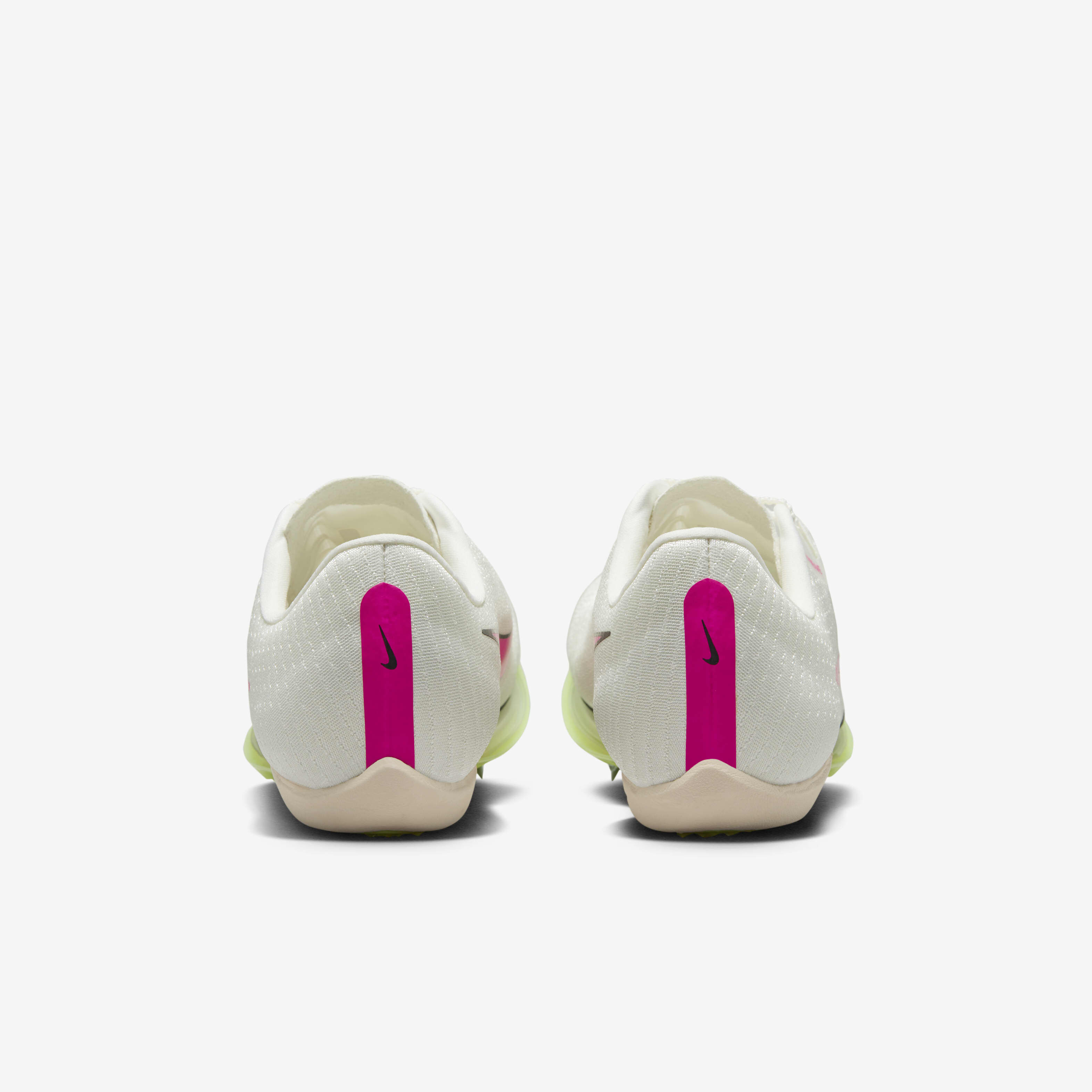 NIKE AIR ZOOM MAXFLY ホワイト＆ピンク 28cm Nike Air Zoom Maxfly Track Cleat Unisex, Sail/Light Lemon