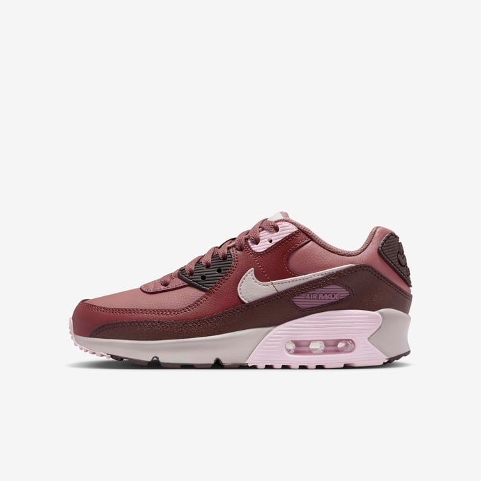 Buy Nike Air Max 90 LTR Older Kids' Shoes Smokey Mauve/Dark Pony