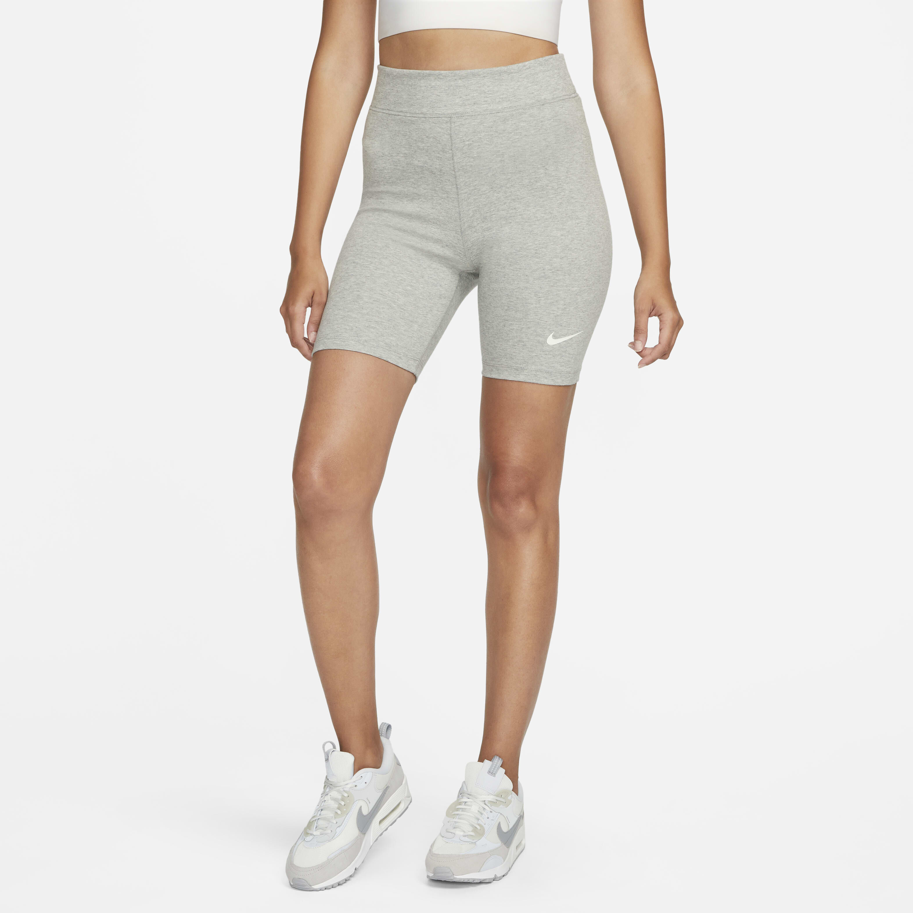 Buy Nike Sportswear Classic Women s High Waisted 20.5cm approx. Biker Shorts Nike Kuwait Official