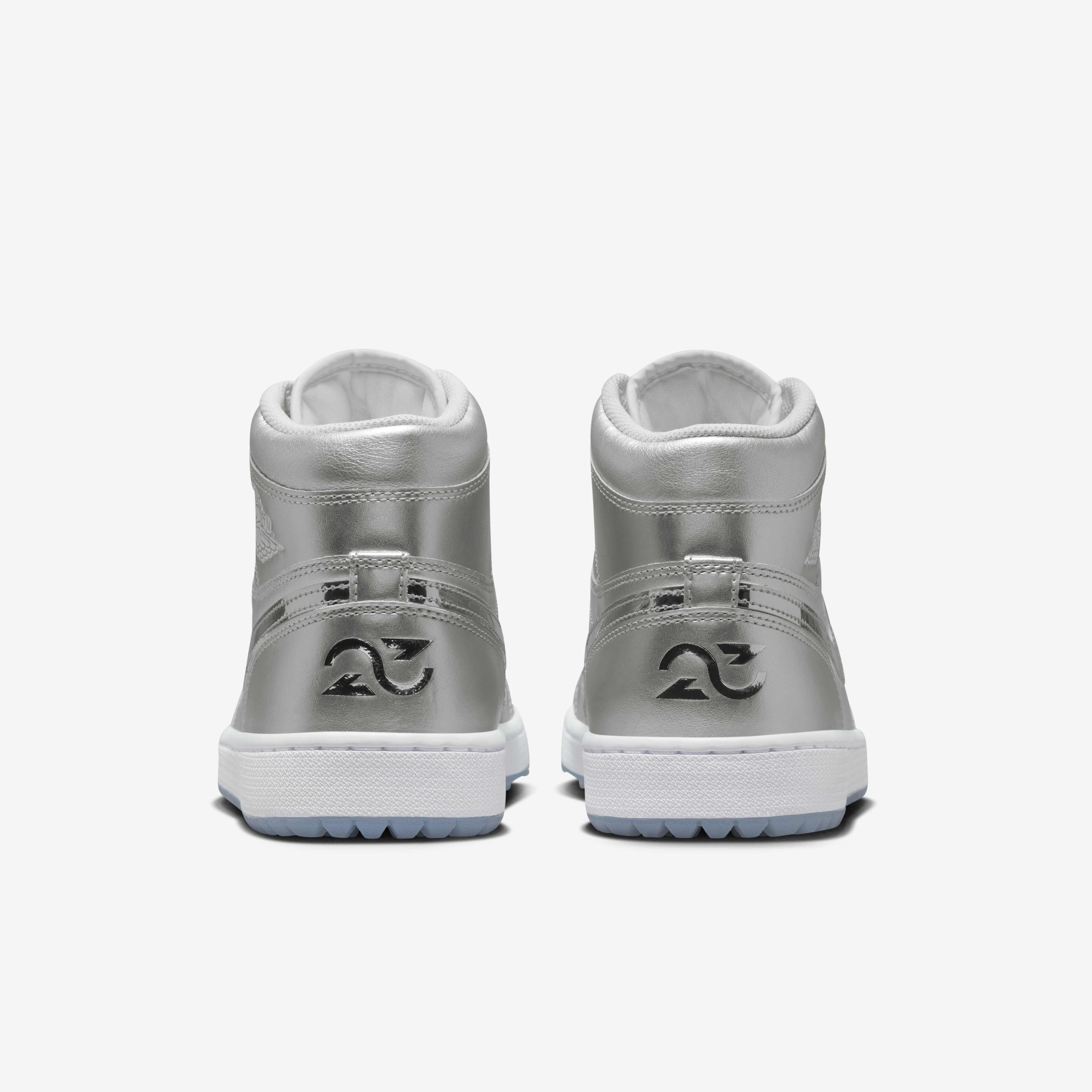 Buy Air Jordan 1 High G NRG Men s Golf Shoes Metallic Silver Photon Dust White Metallic Silver Nike Kuwait Official