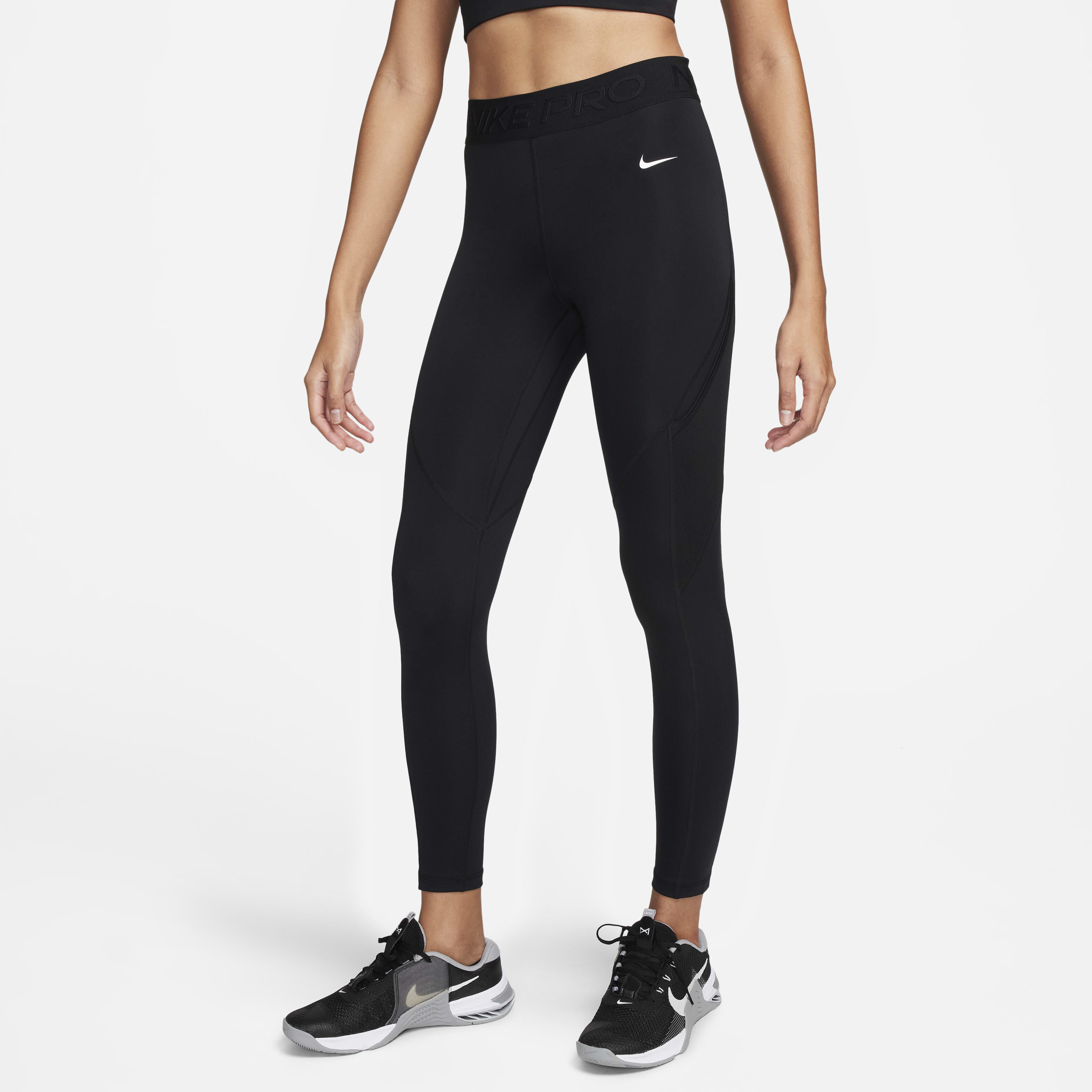 Buy Nike Pro Women s Mid Rise 7 8 Leggings with Pockets Nike Kuwait Official