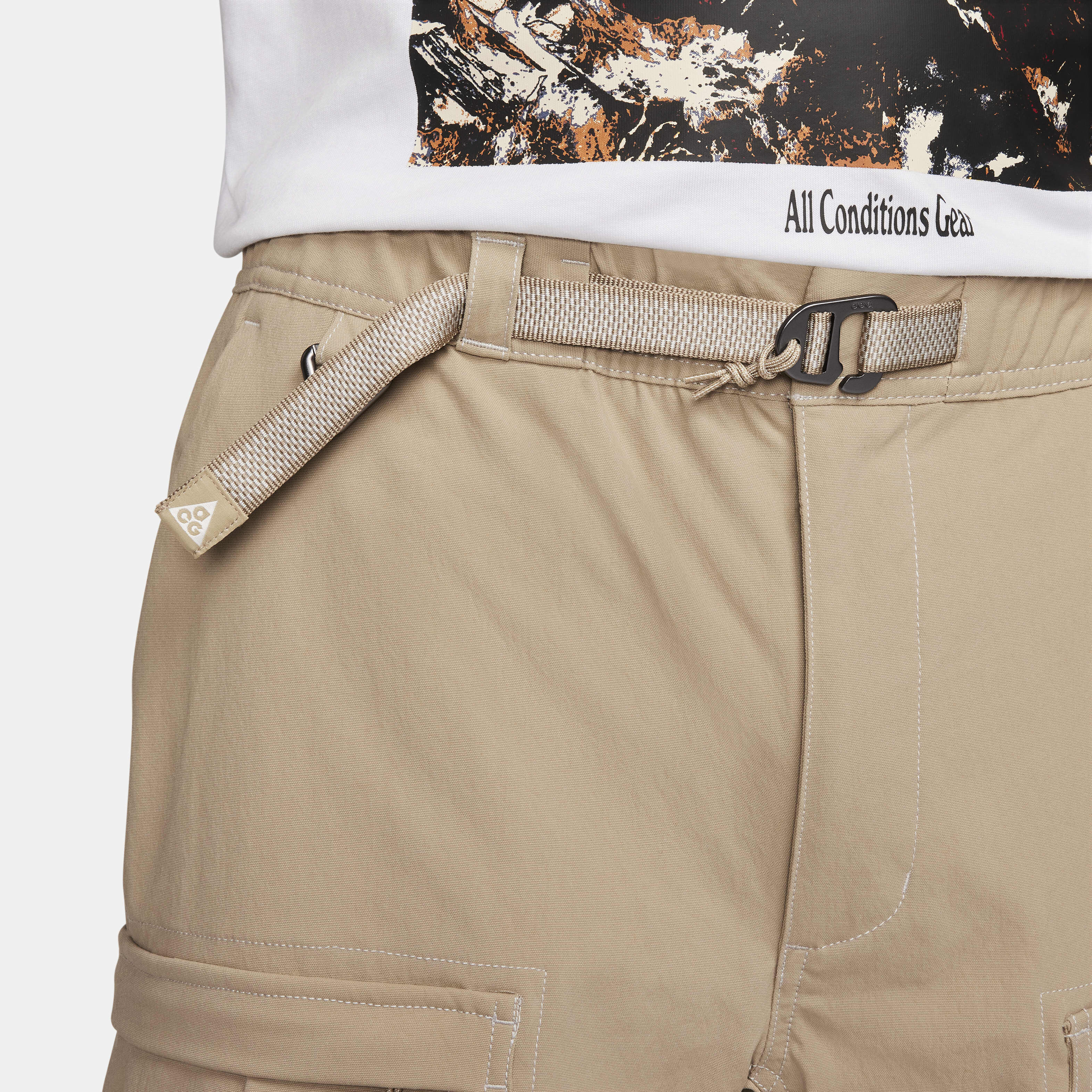 Buy Nike ACG 'Smith Summit' Men's Cargo Trousers - Khaki/Light Iron Ore/ Summit White | Nike Kuwait Official