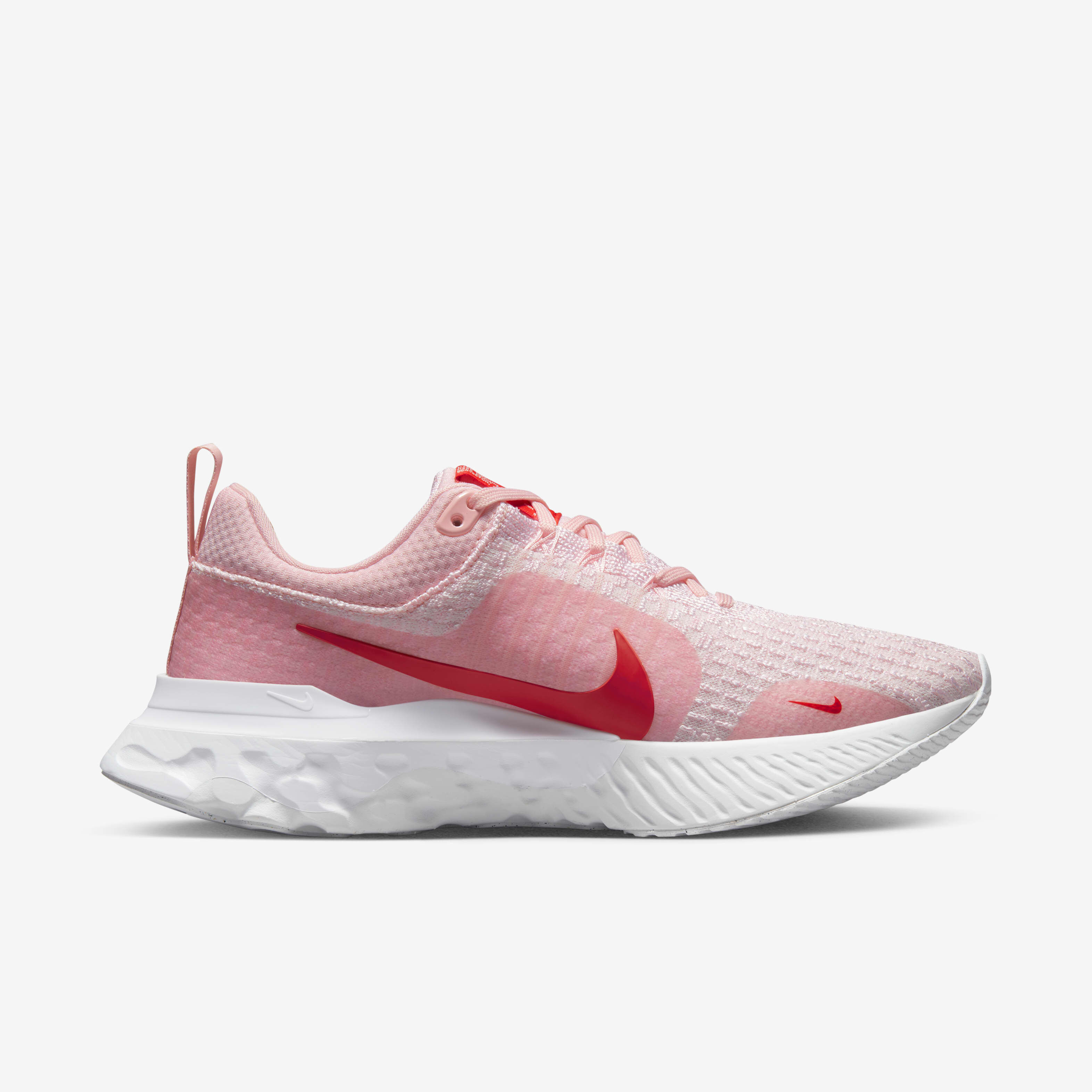 Buy Nike React Infinity 3 Women s Road Running Shoes Medium Soft Pink White Summit White Light Crimson Nike Kuwait Official