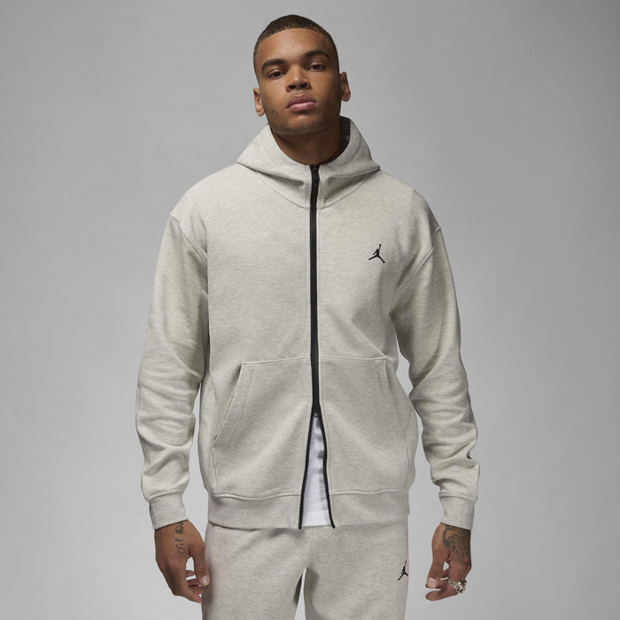 Buy Jordan Sport Hoop Fleece Men's Dri-FIT Full-Zip Hoodie Grey