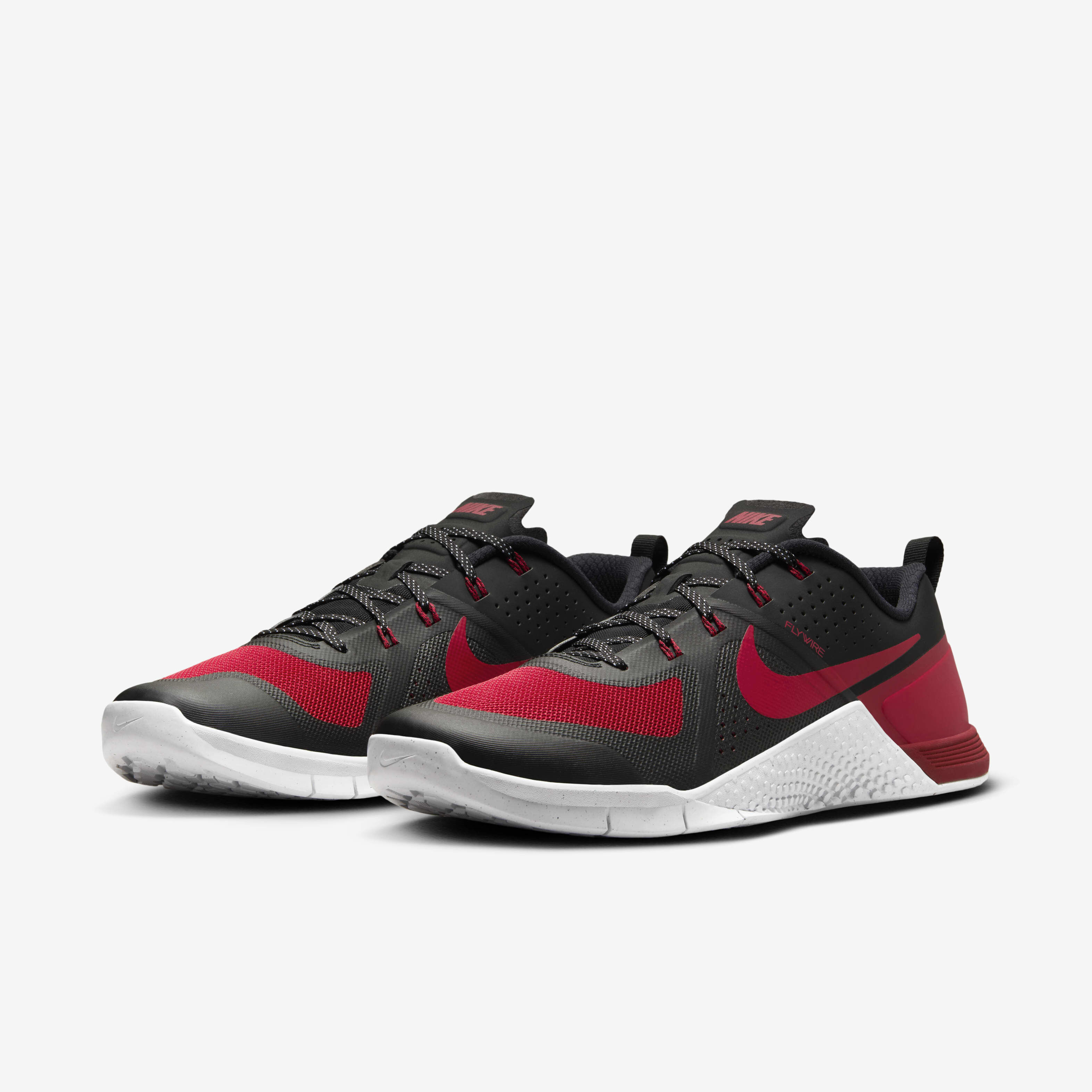 Nike training shoes red and black outlet