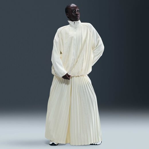 Women's Pants & Tights-Nike, Nike Sportswear Collection, Women's Mid-Rise Pleated Tracksuit Bottoms
