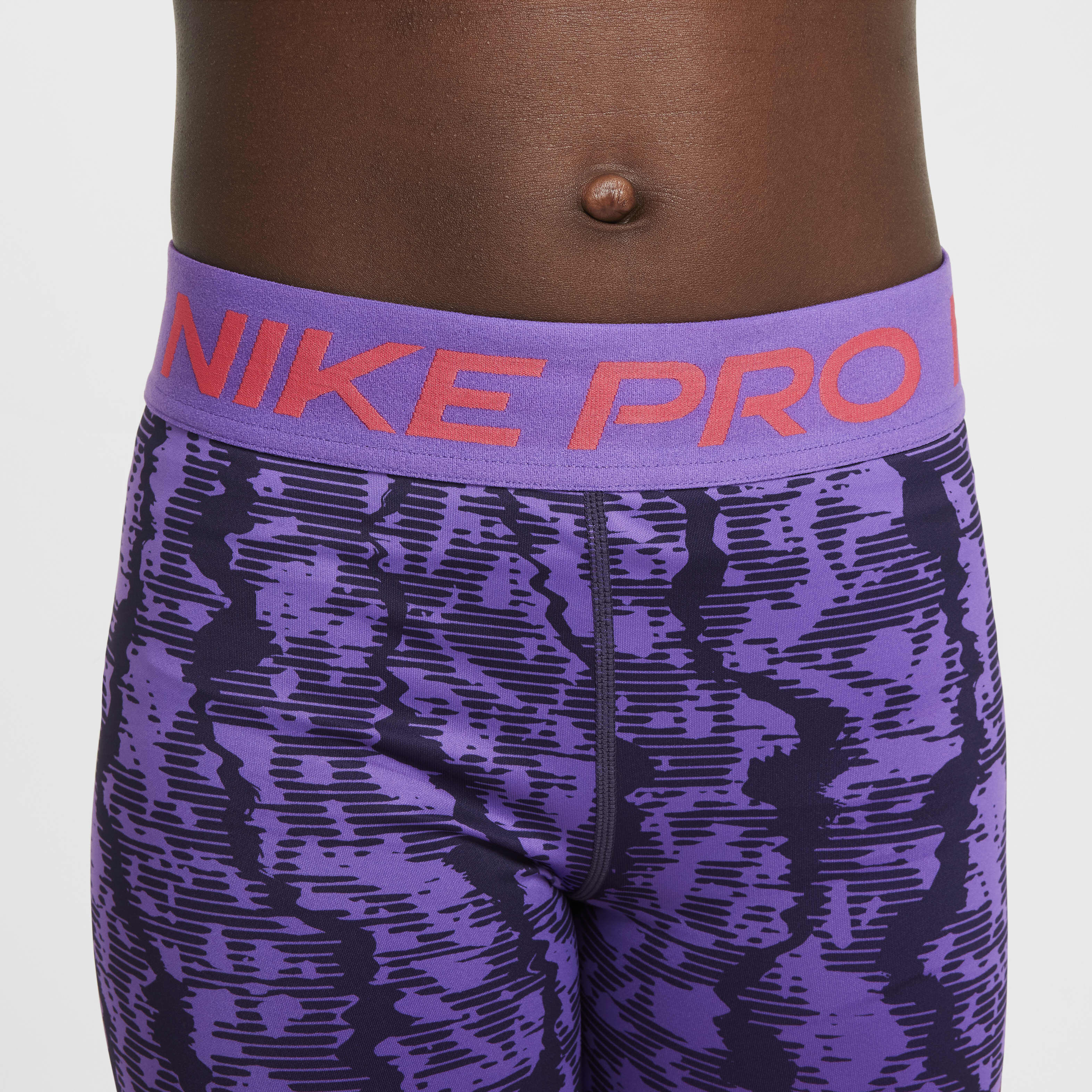 Purple nike pro spandex shop