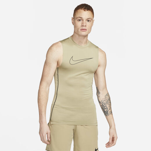 Men's Sleeveless Tank Tops-Nike, Nike Pro Dri-FIT, Men's Tight-Fit Sleeveless Top