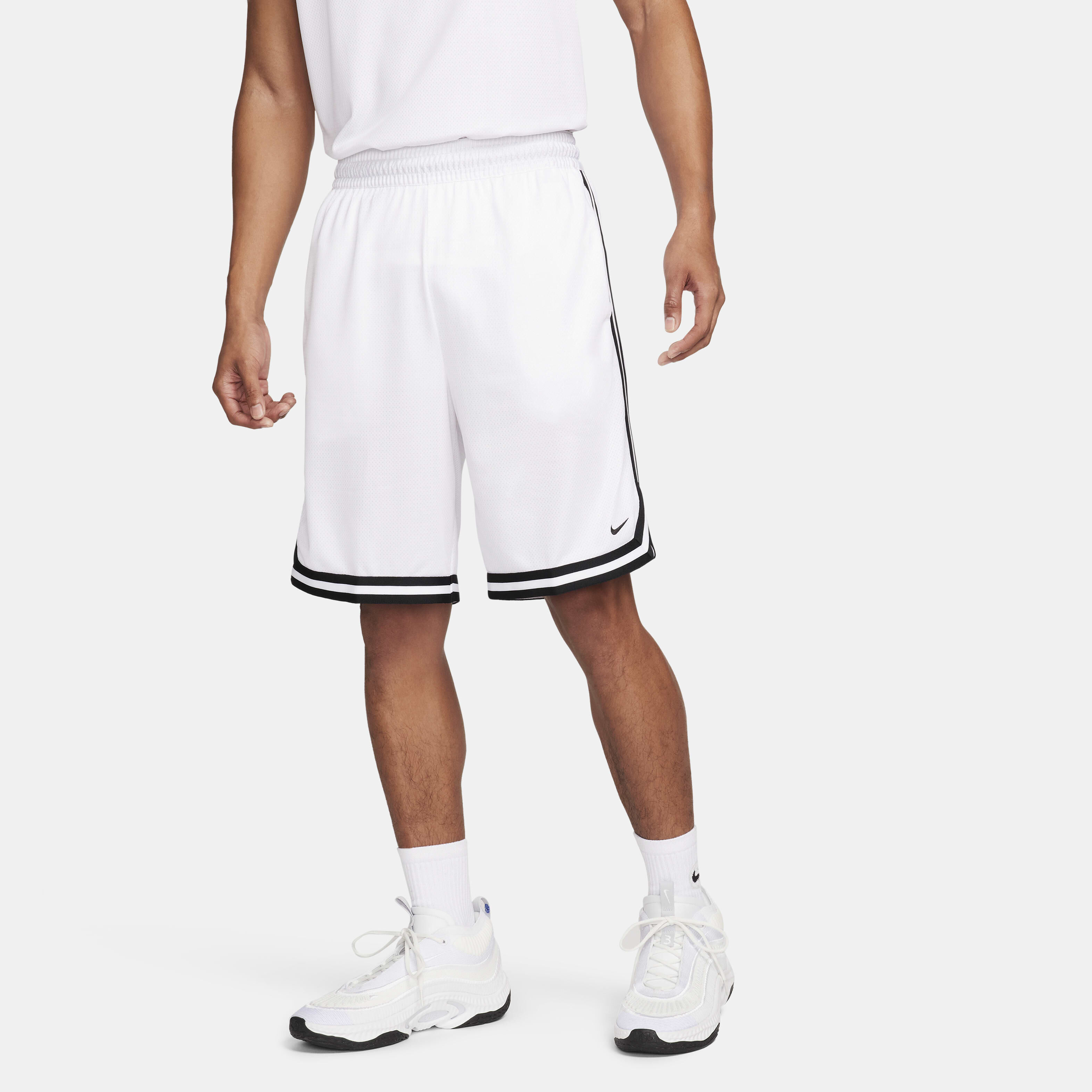 Buy Nike DNA Men s Dri FIT 25.5cm approx. Basketball Shorts White Black Black Nike Kuwait Official