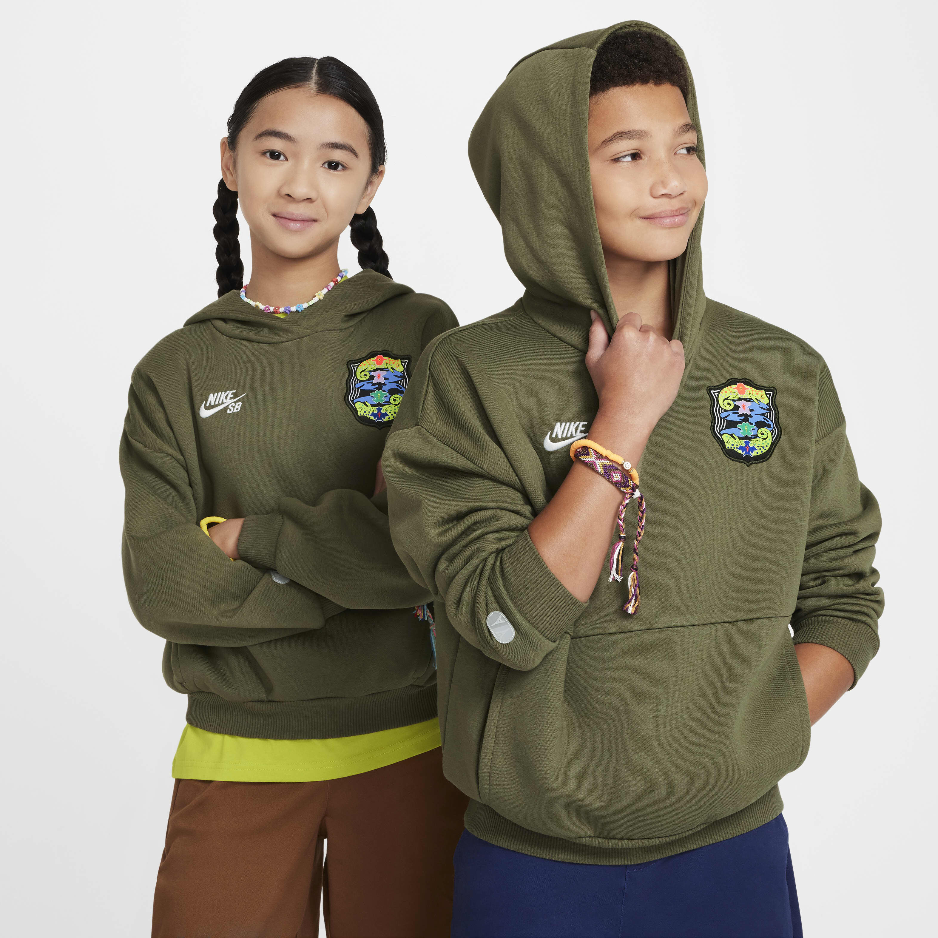 Buy Nike SB Older Kids Oversized Skate Hoodie Nike Kuwait Official