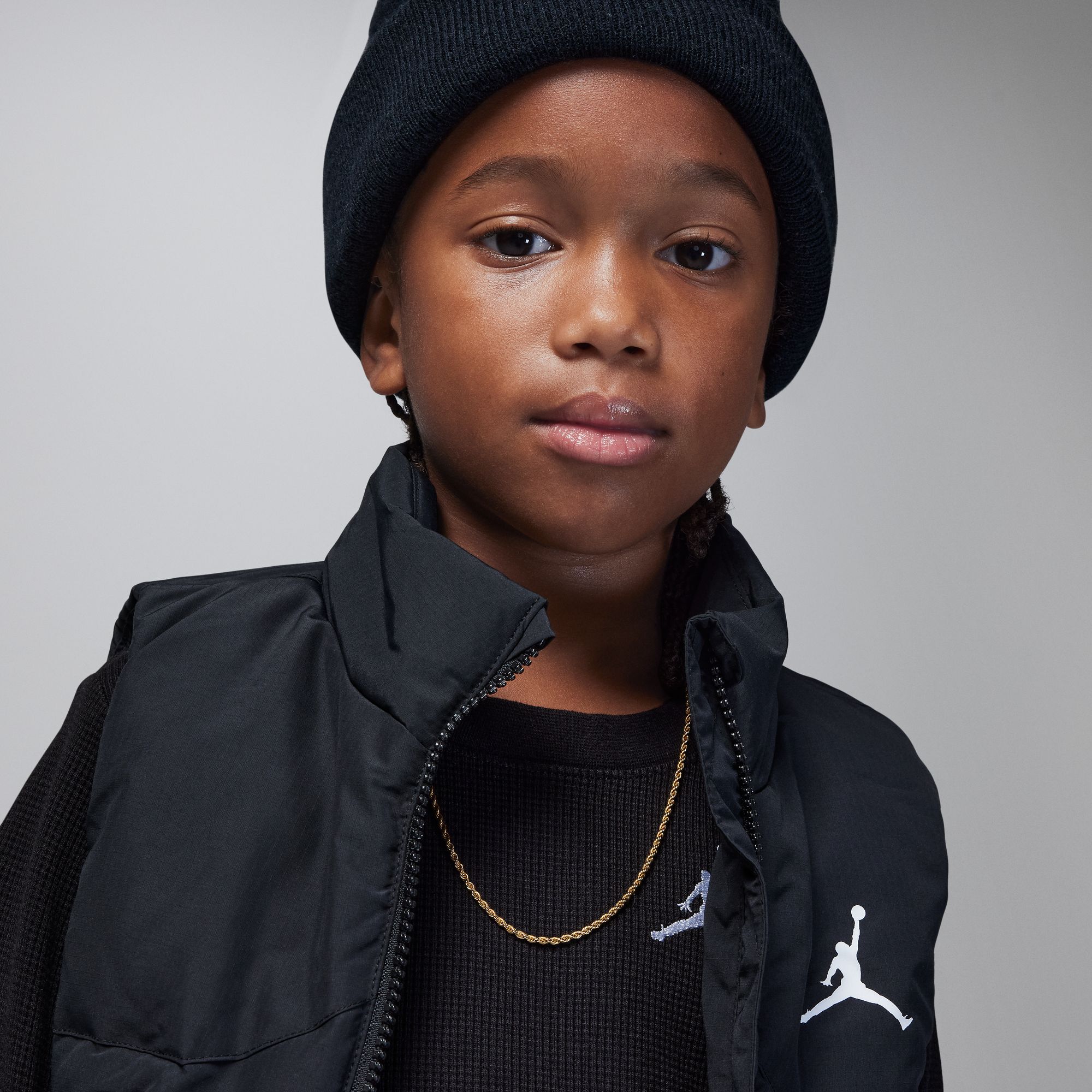 Jordan MJ Essentials Waffle Knit Long Sleeve Tee image number 1