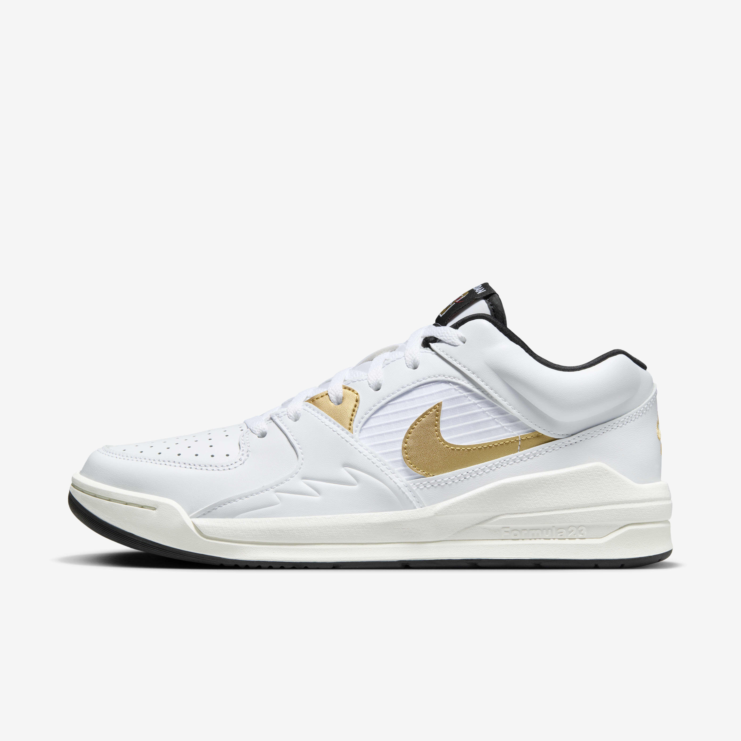 Buy Jordan Stadium 90 Men's Shoes White/Black/Sail/Metallic Gold