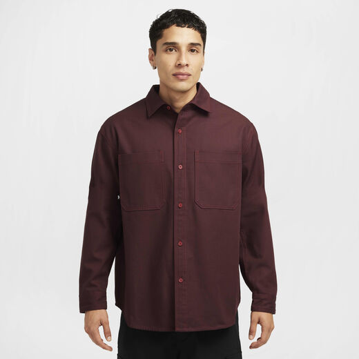 T-Shirts & Tops-Nike, Nike SB, Long-Sleeve Woven Skate Top