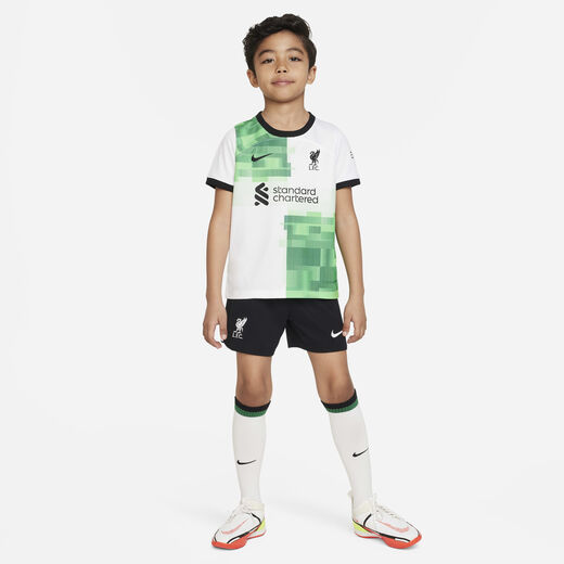 Tracksuit-Nike, Liverpool F.C. 2023/24 Away, Younger Kids' Nike Dri-FIT 3-Piece Kit