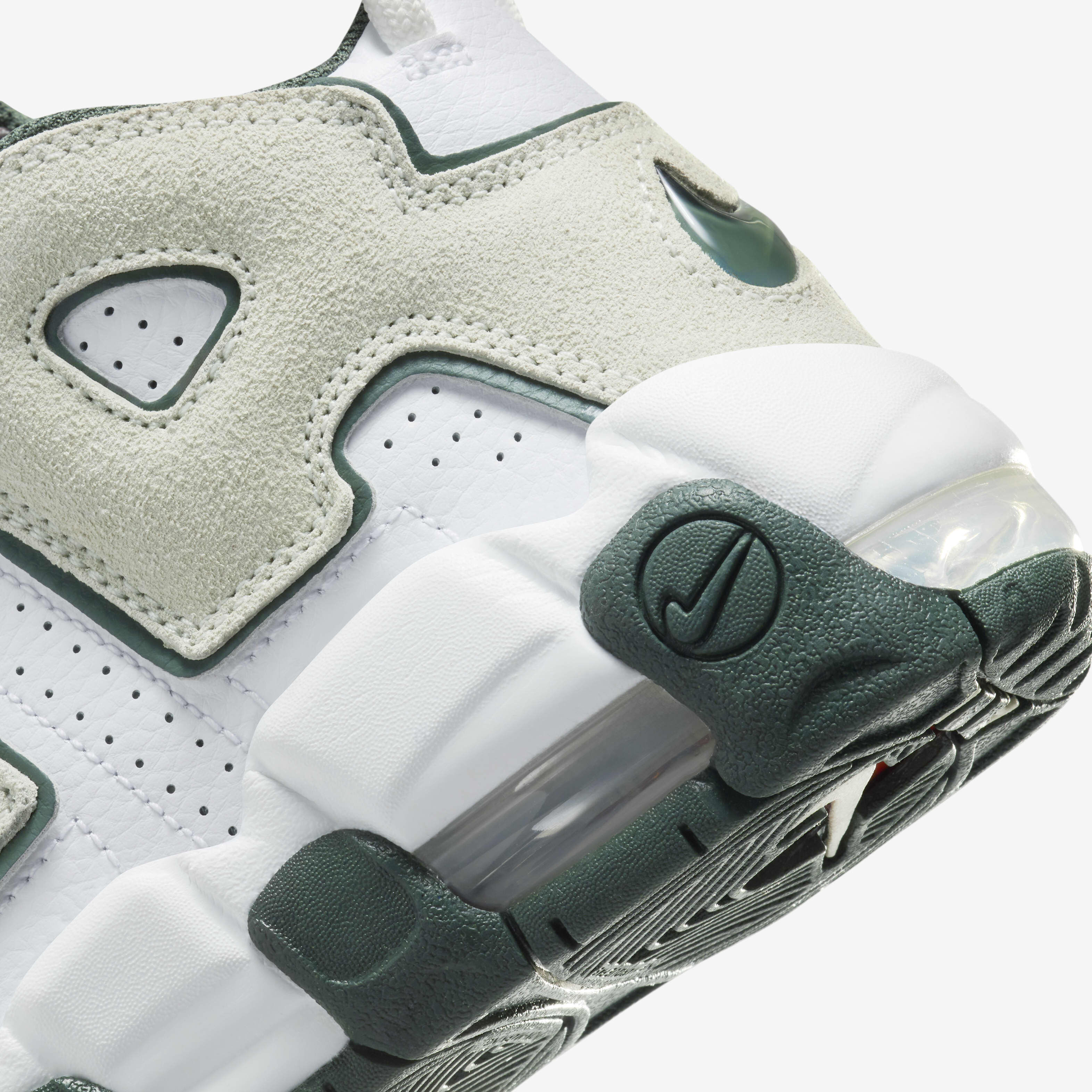 Buy Nike Air More Uptempo Older Kids Shoes White Vintage Green Summit White Sea Glass Nike Kuwait Official
