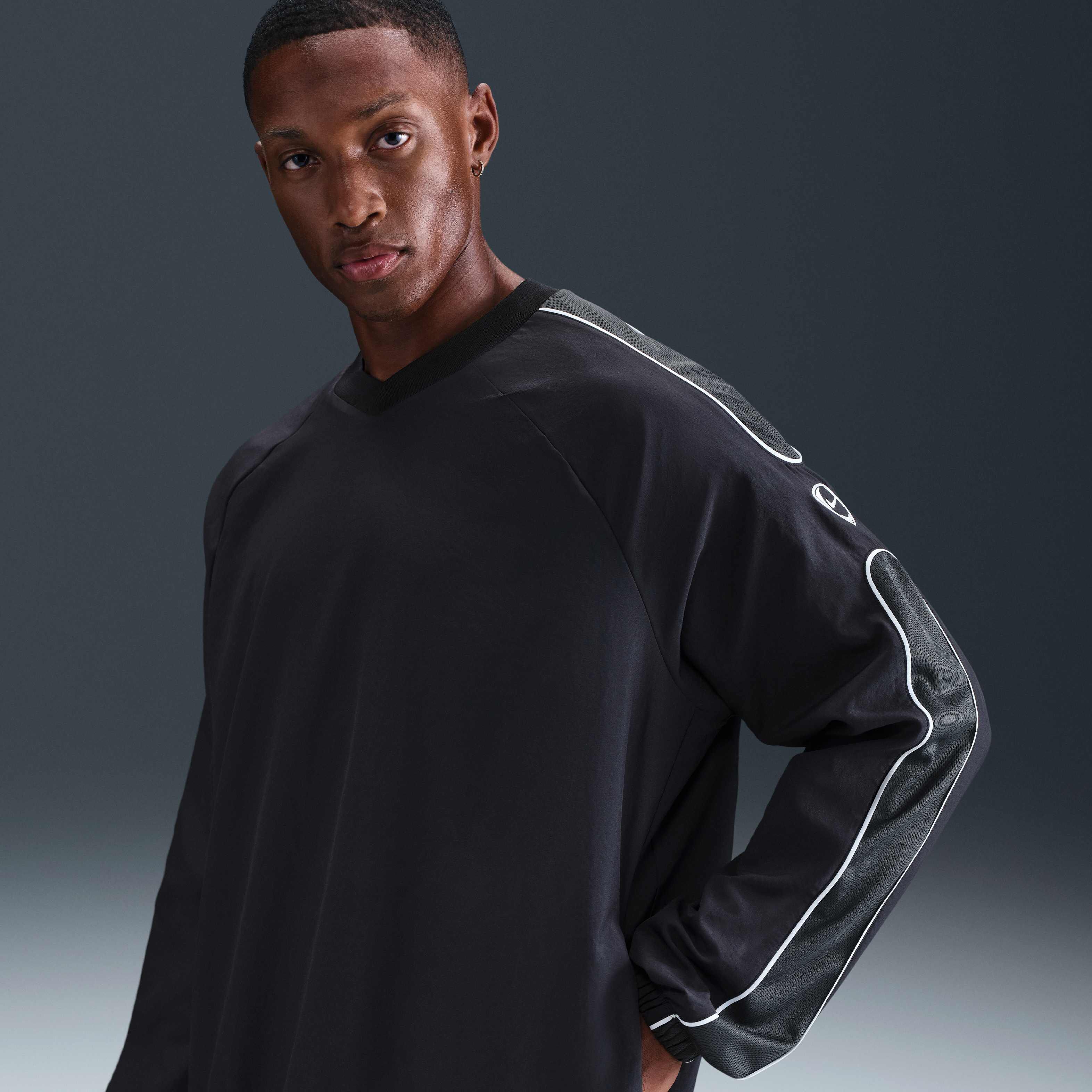 nike mens long sleeve shells