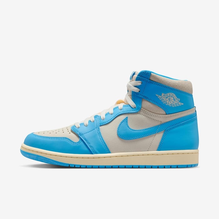 Buy Air Jordan Retro High OG Men's Shoes Dark Powder Blue/Sail