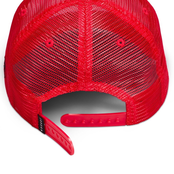 Buy Jordan Big Kids' Foam Trucker Hat Gym Red Nike Kuwait Official