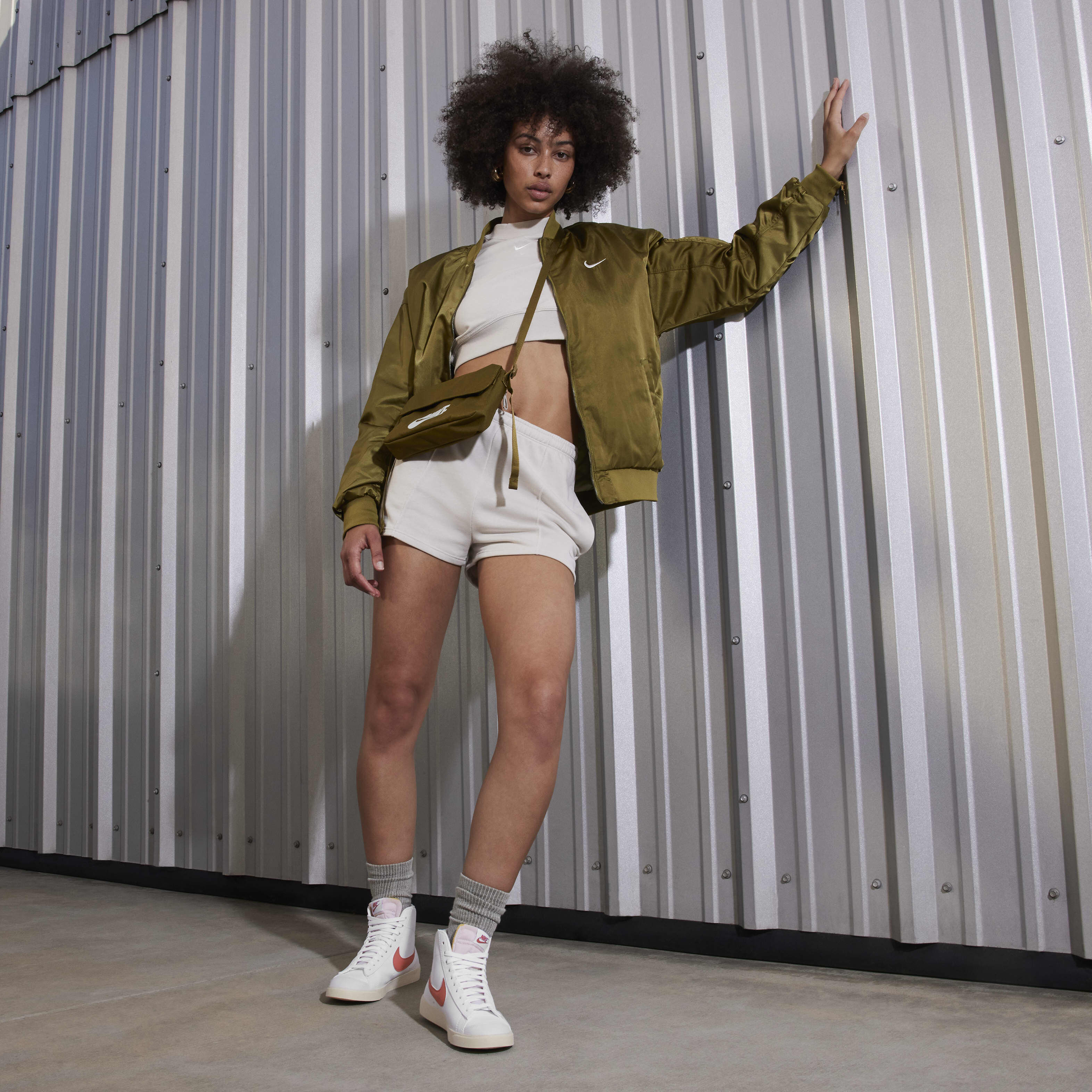 Nike blazer mid with shorts clearance