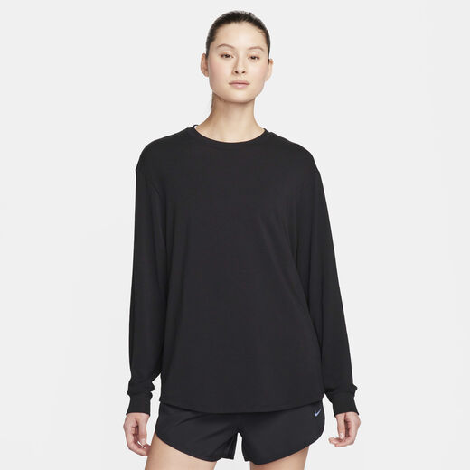 Women's Clothing Sale-Nike, Nike One Relaxed, Women's Dri-FIT Long-Sleeve Top