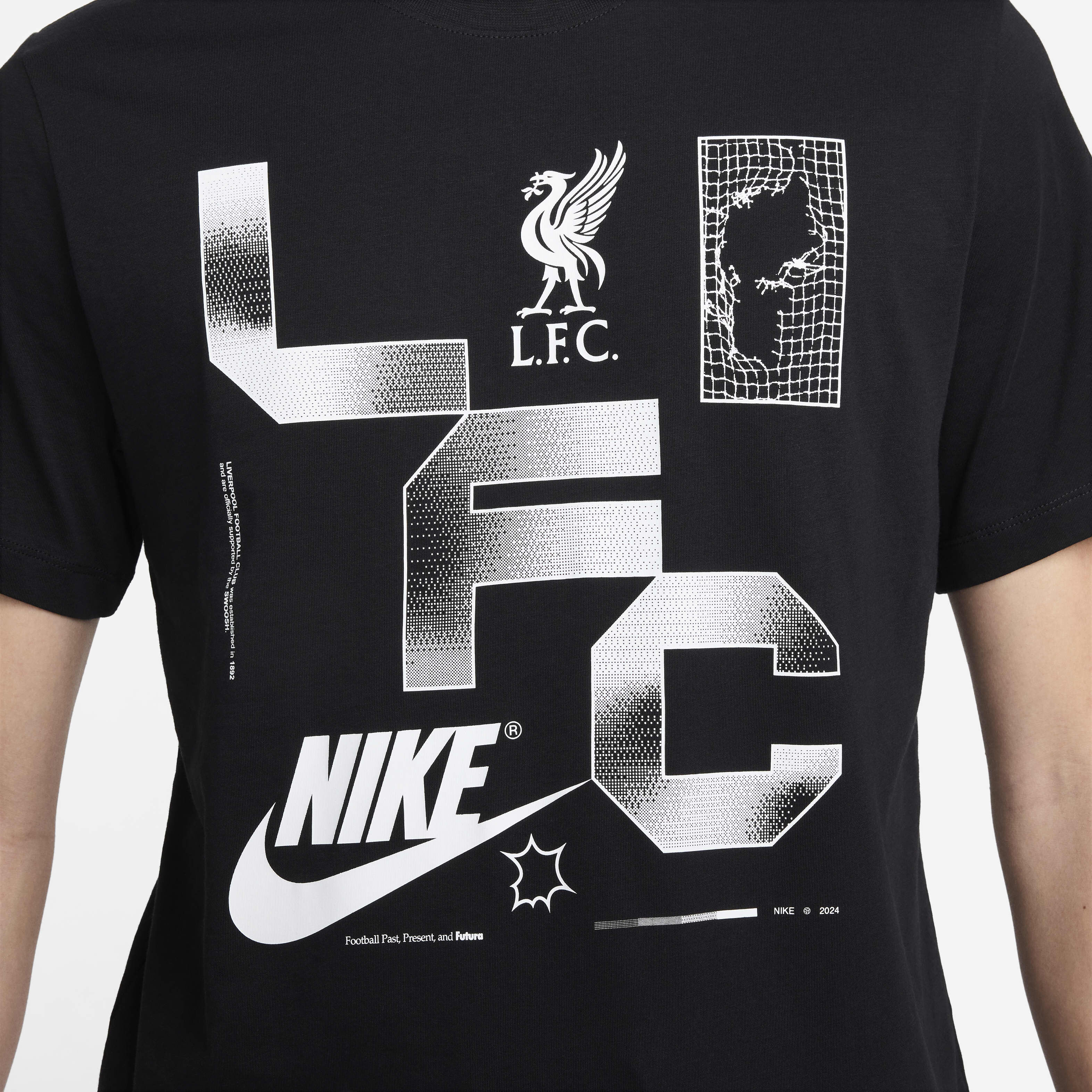 Buy Liverpool F.C. Men's Nike Football T-Shirt - Black @ Nike Kuwait