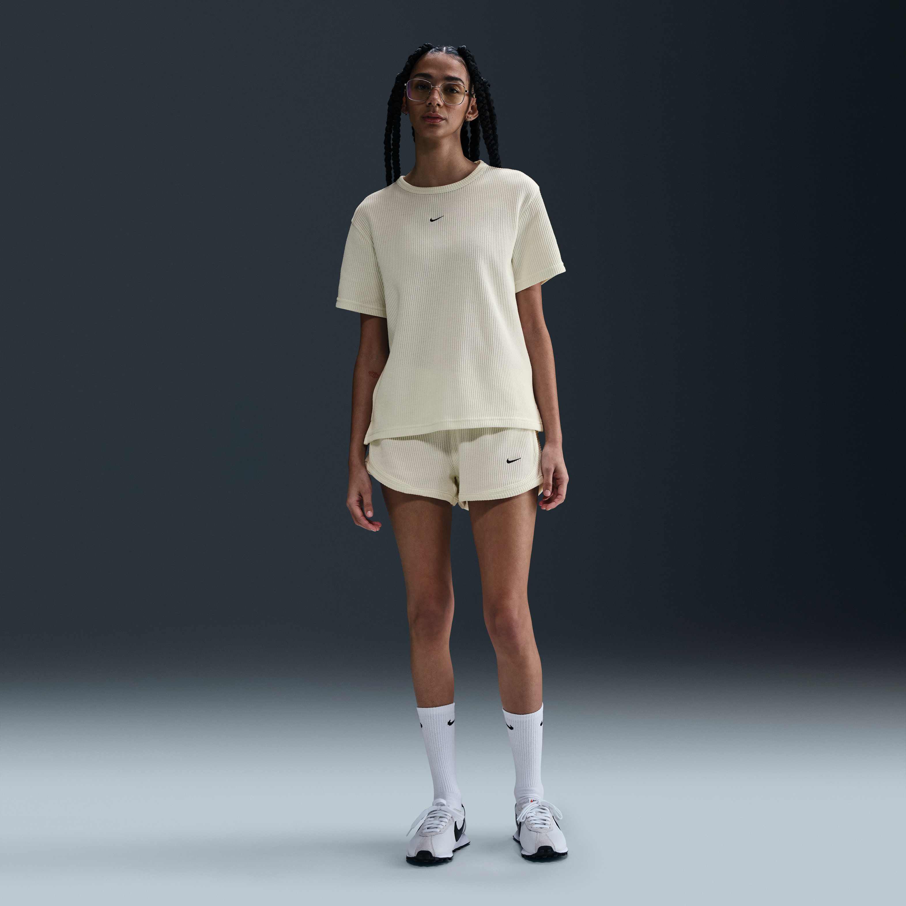 ★ Nike★ Sportswear Chill Waffle Loose Short Sleeve Top W Buy Nike Sportswear Chill Waffle Women's Loose Short-Sleeve