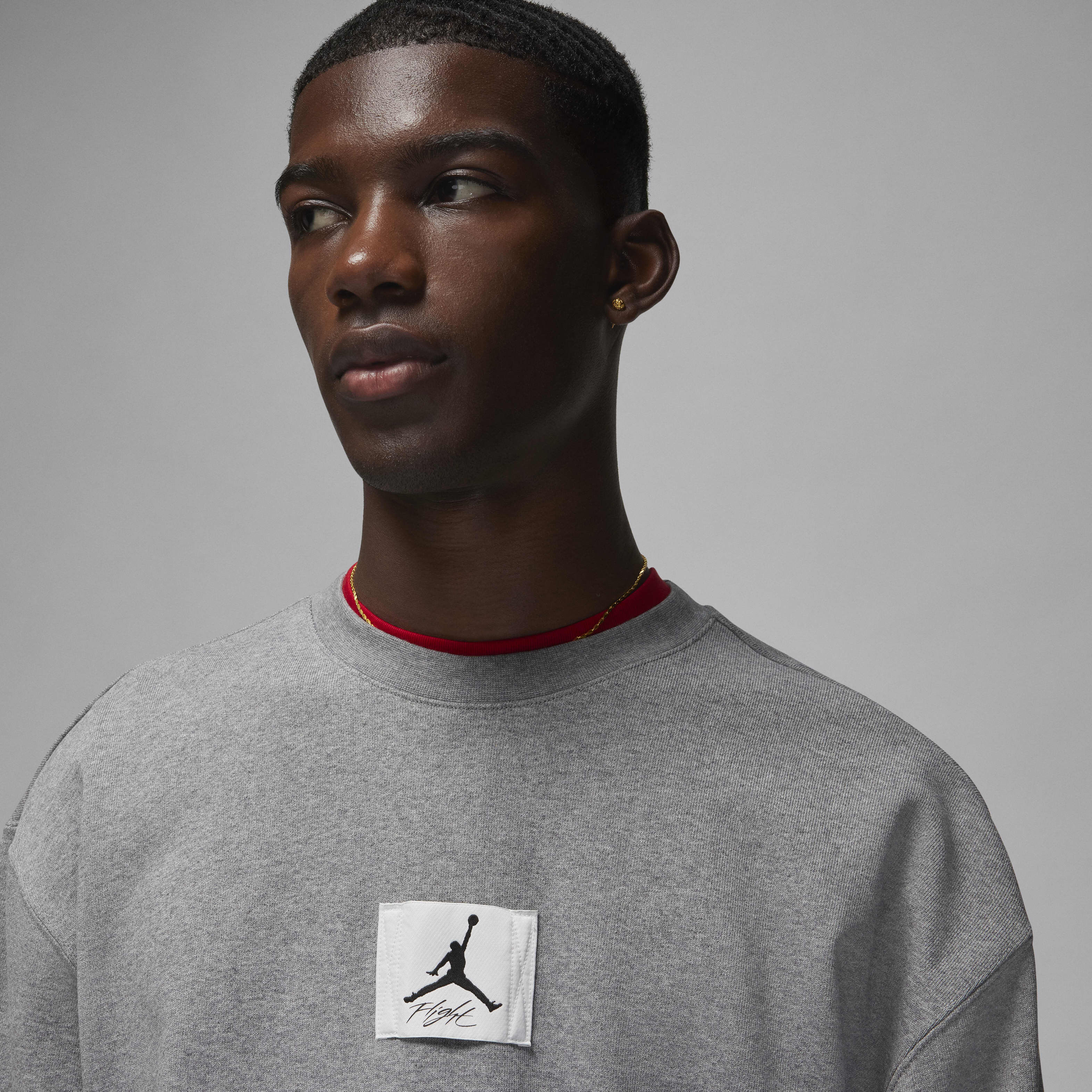 Buy Jordan Essentials Men s Fleece Crew Neck Sweatshirt Nike Kuwait Official