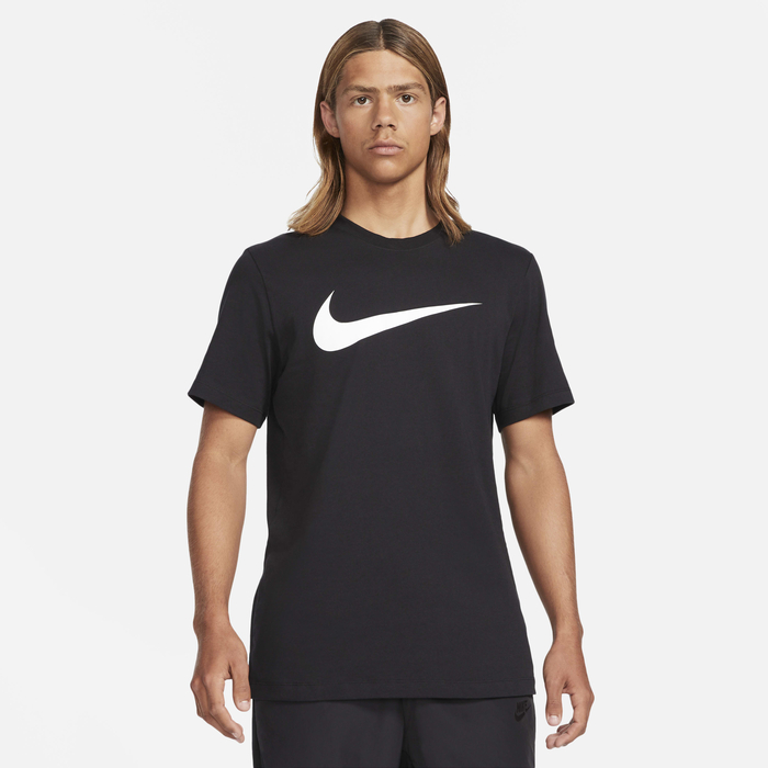 Buy Nike Sportswear Swoosh Men's T-Shirt Black/White Nike Kuwait