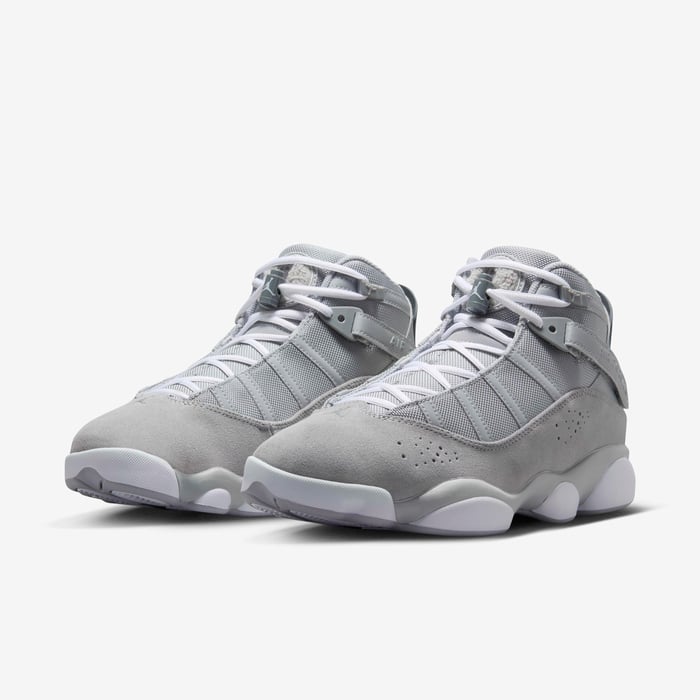 Buy Jordan Rings Men's Shoes Wolf Grey/White/Cool Grey Nike