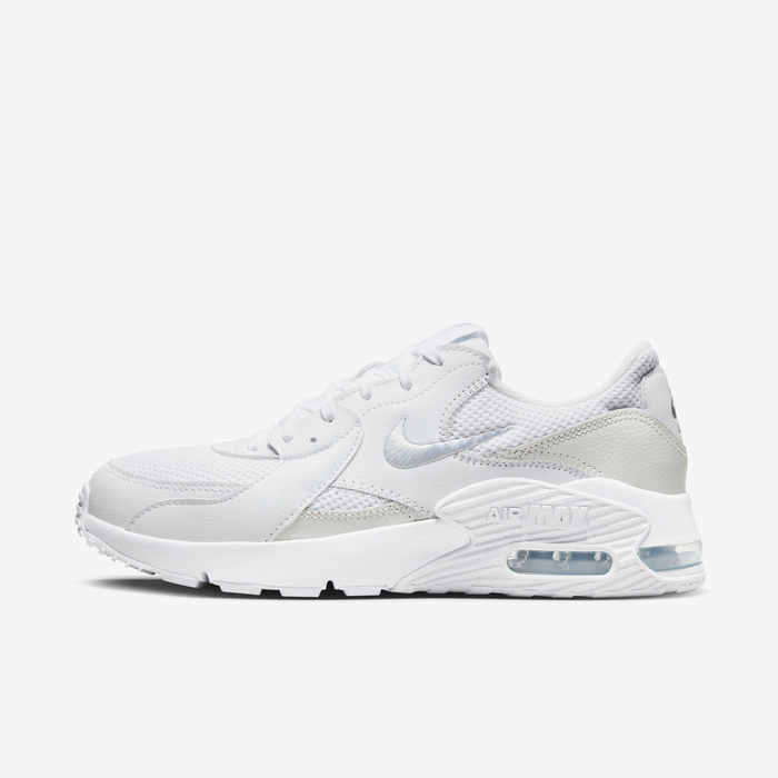 Buy Nike Air Max Excee Women's Shoes White/White/Metallic