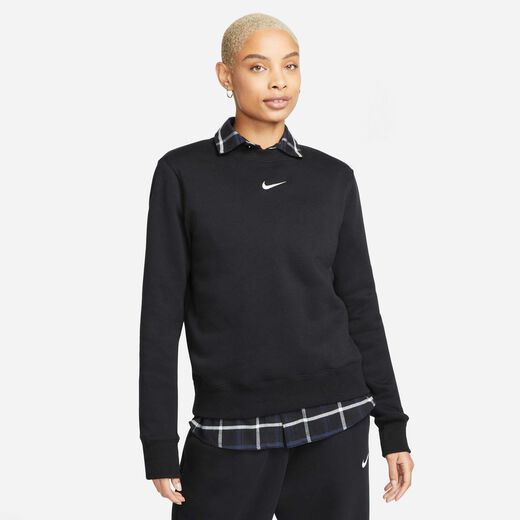 Hoodies & Sweatshirts-Nike, Nike Sportswear Phoenix Fleece, Women's Crew-Neck Sweatshirt