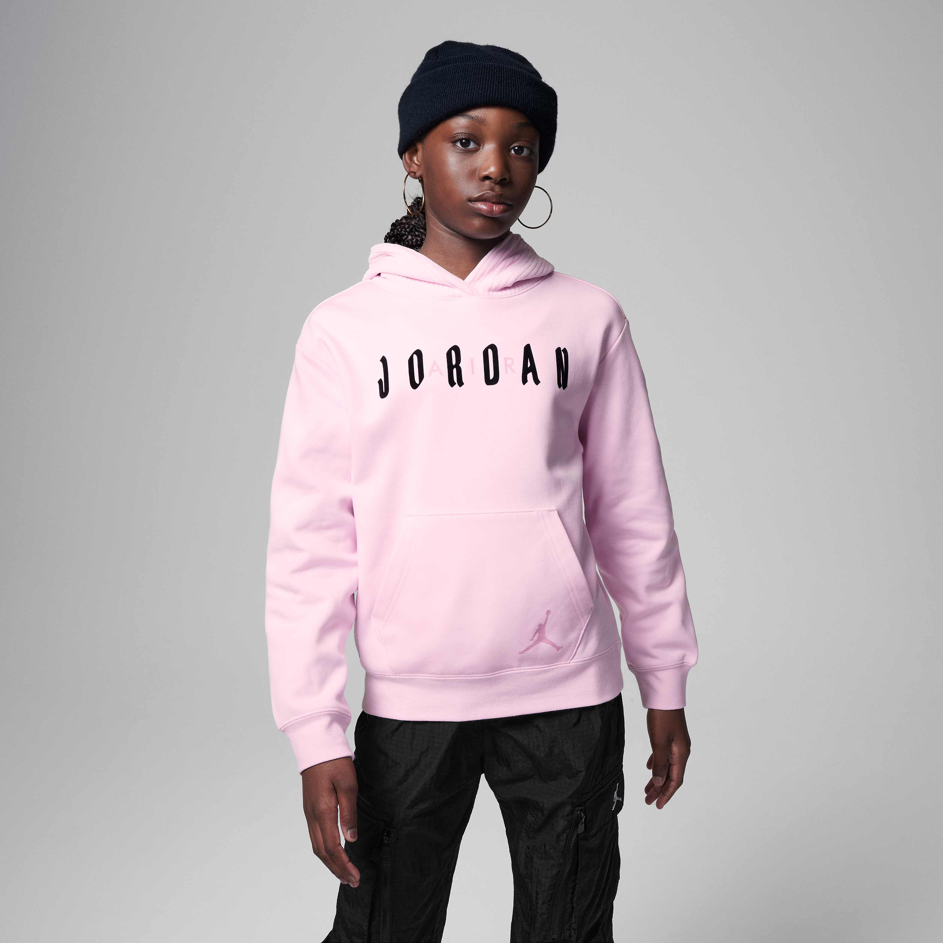 Jordan Soft Touch Mixed Pullover Hoodie image number 0
