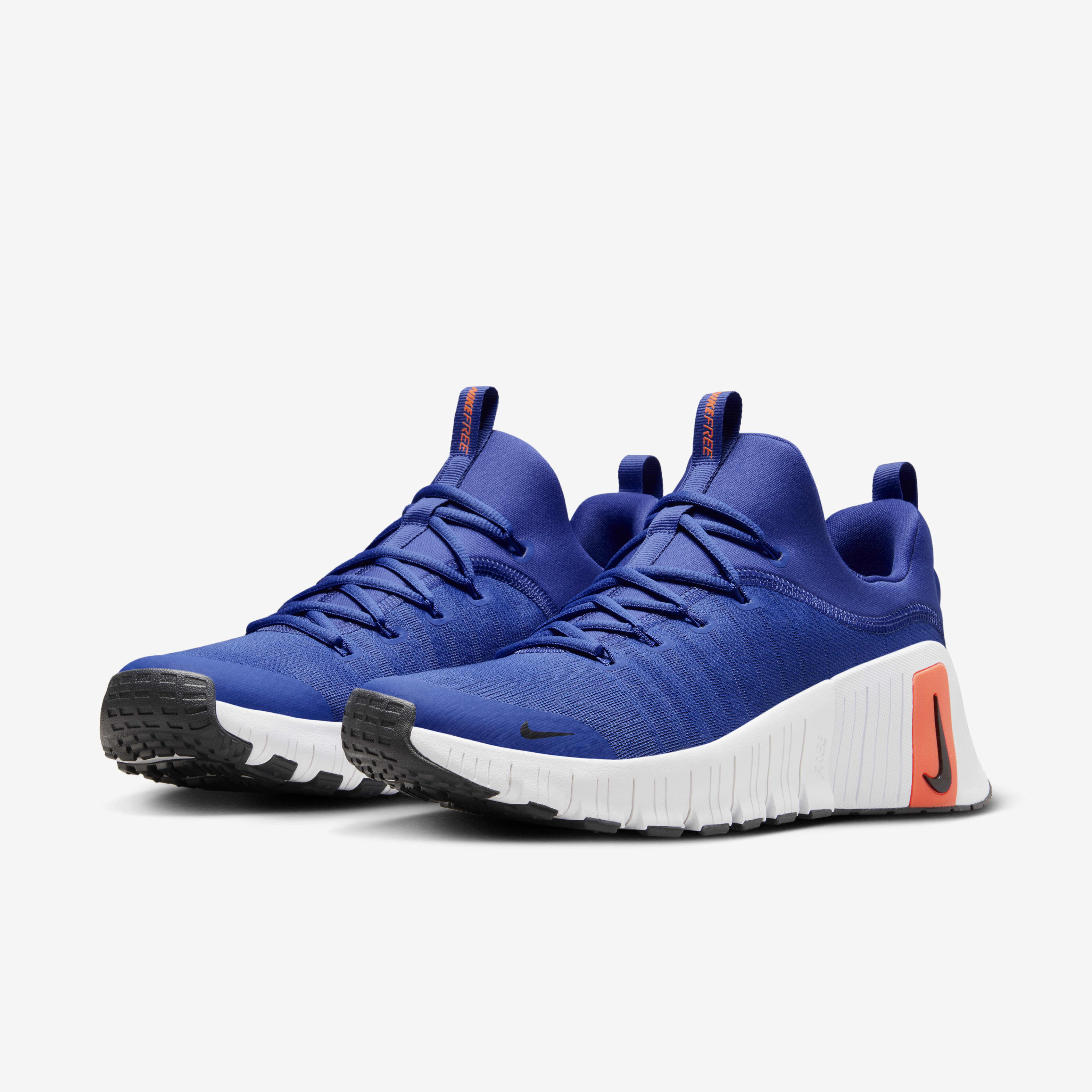Nike training free tr flyknit trainers in grey and blue sales