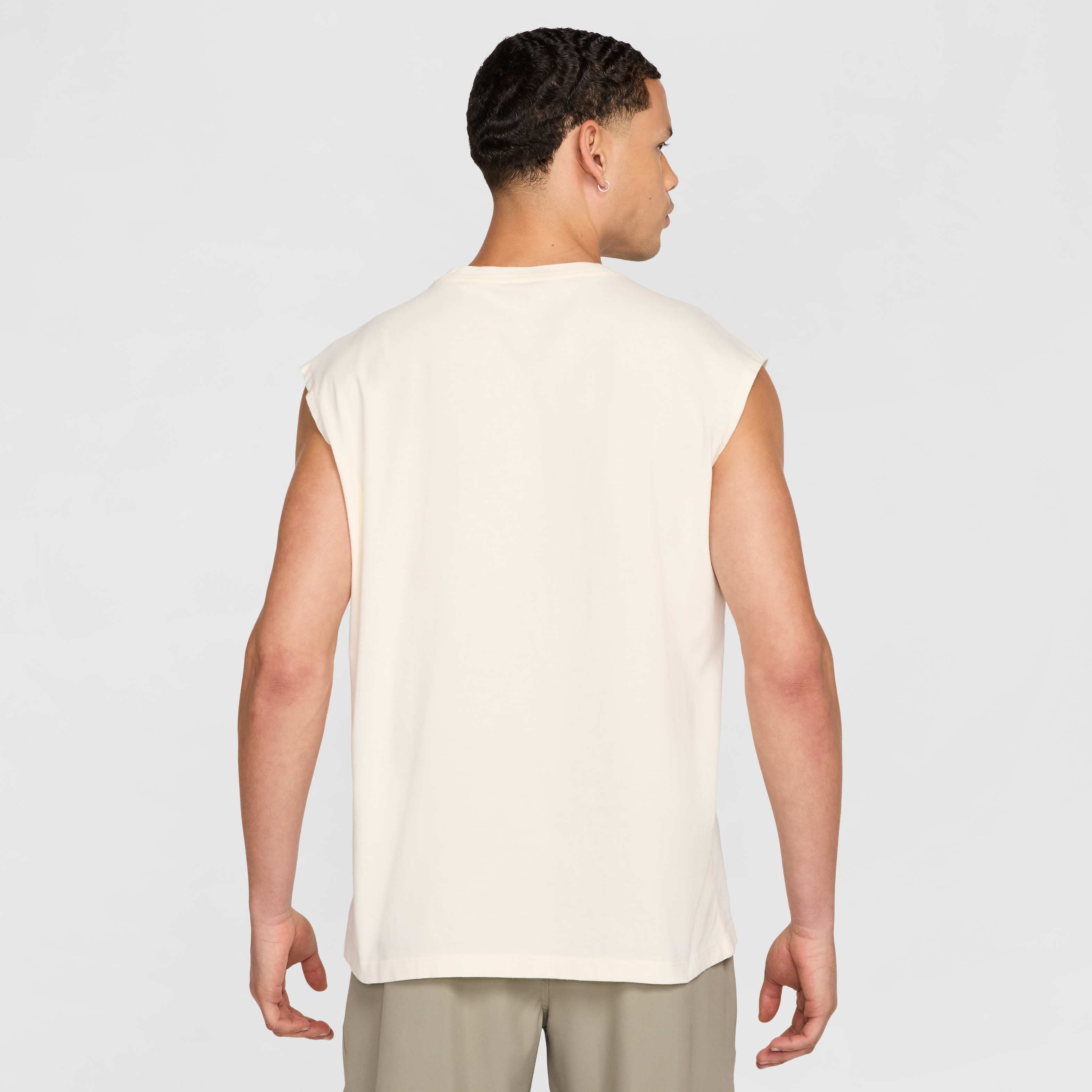 Buy Nike Men's Sleeveless T-Shirt - Pale Ivory | Nike Kuwait