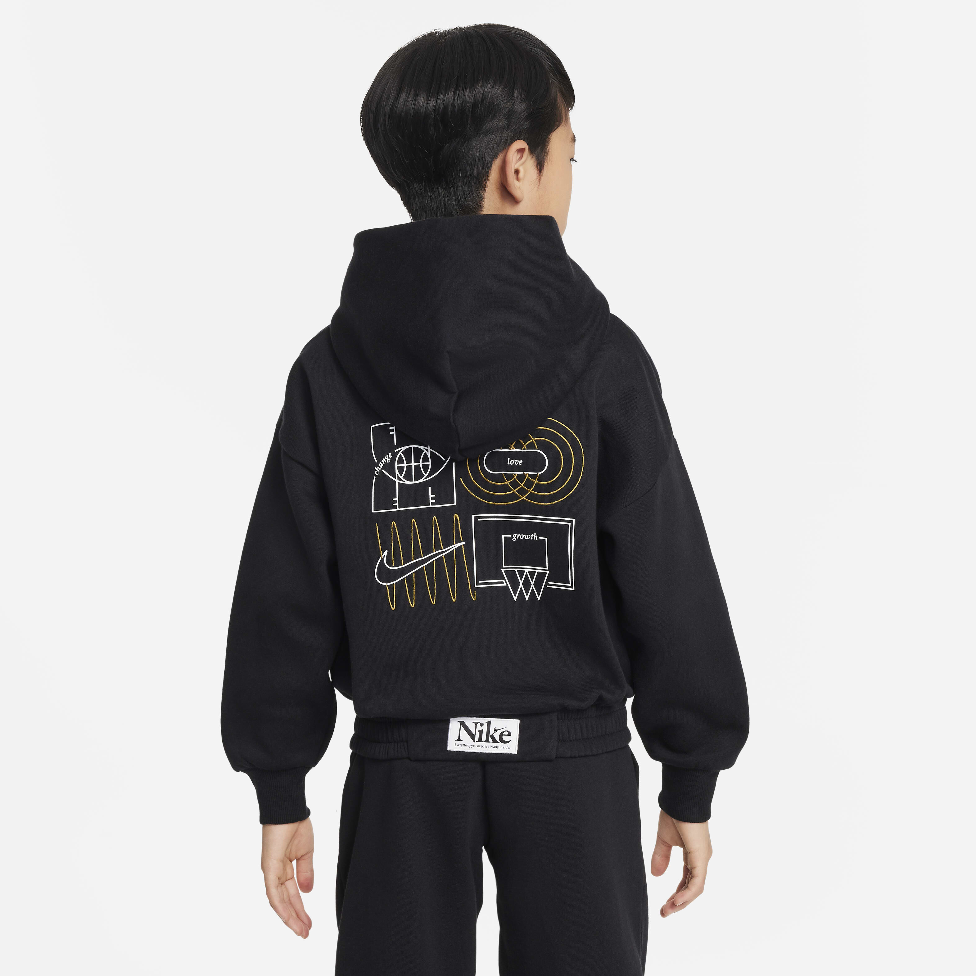 Buy Nike Culture of Basketball Older Kids Oversized Pullover Basketball Hoodie Nike Kuwait Official
