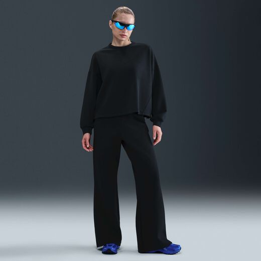 New In-Nike, Nike 24.7 ImpossiblySoft, Women's Dri-FIT High-Waisted Loose Flared Trousers