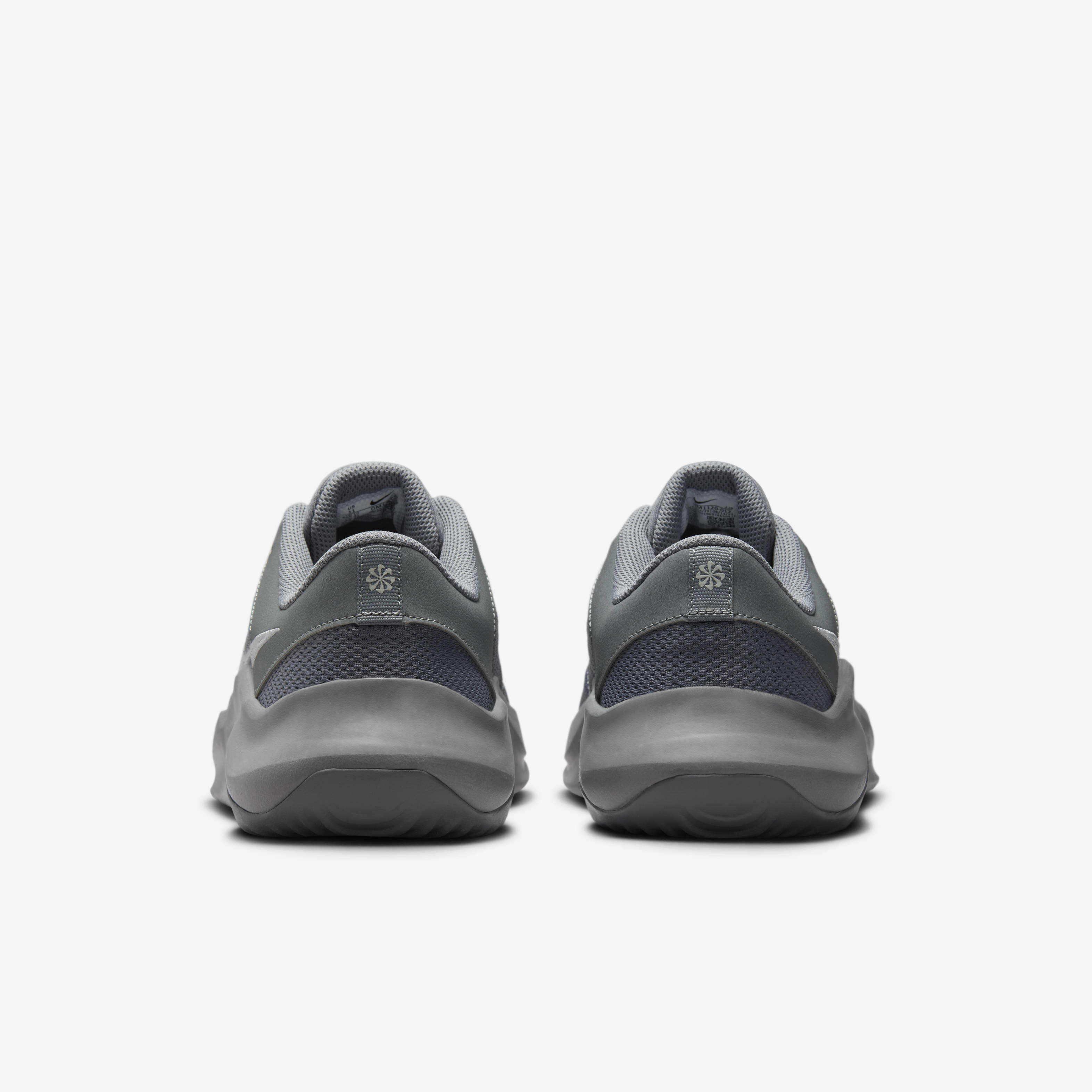 nike grey athletic shoes