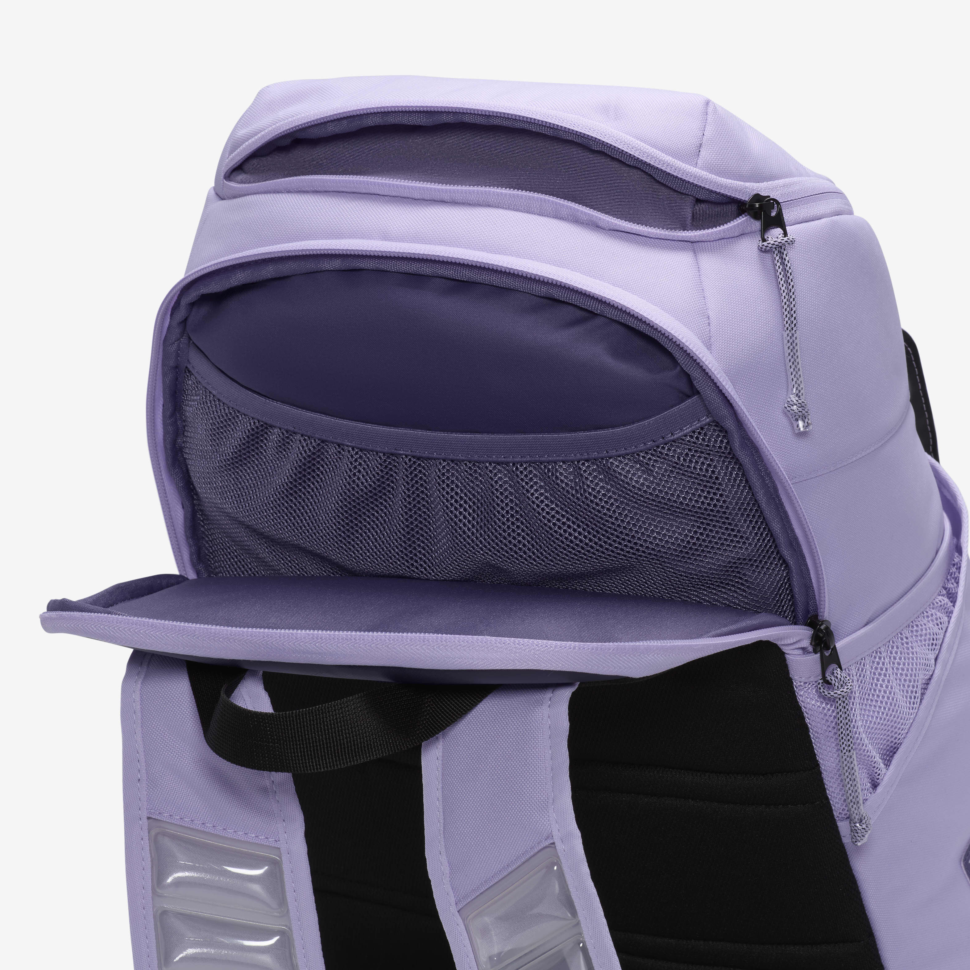 Purple nike elite backpack sales