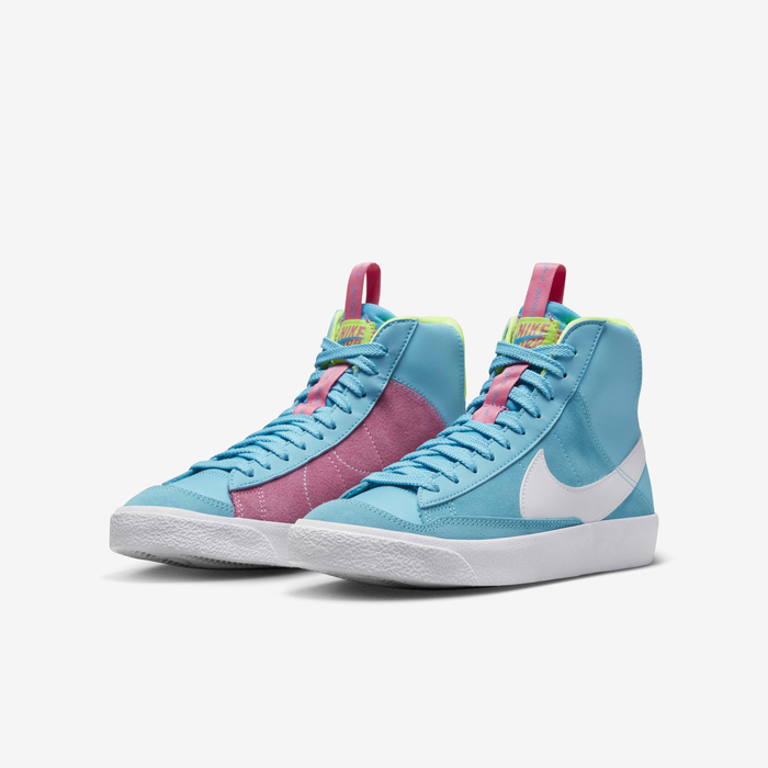 Buy Nike Blazer Mid '77 Dance Older Kids' Shoes Baltic Blue/Pink