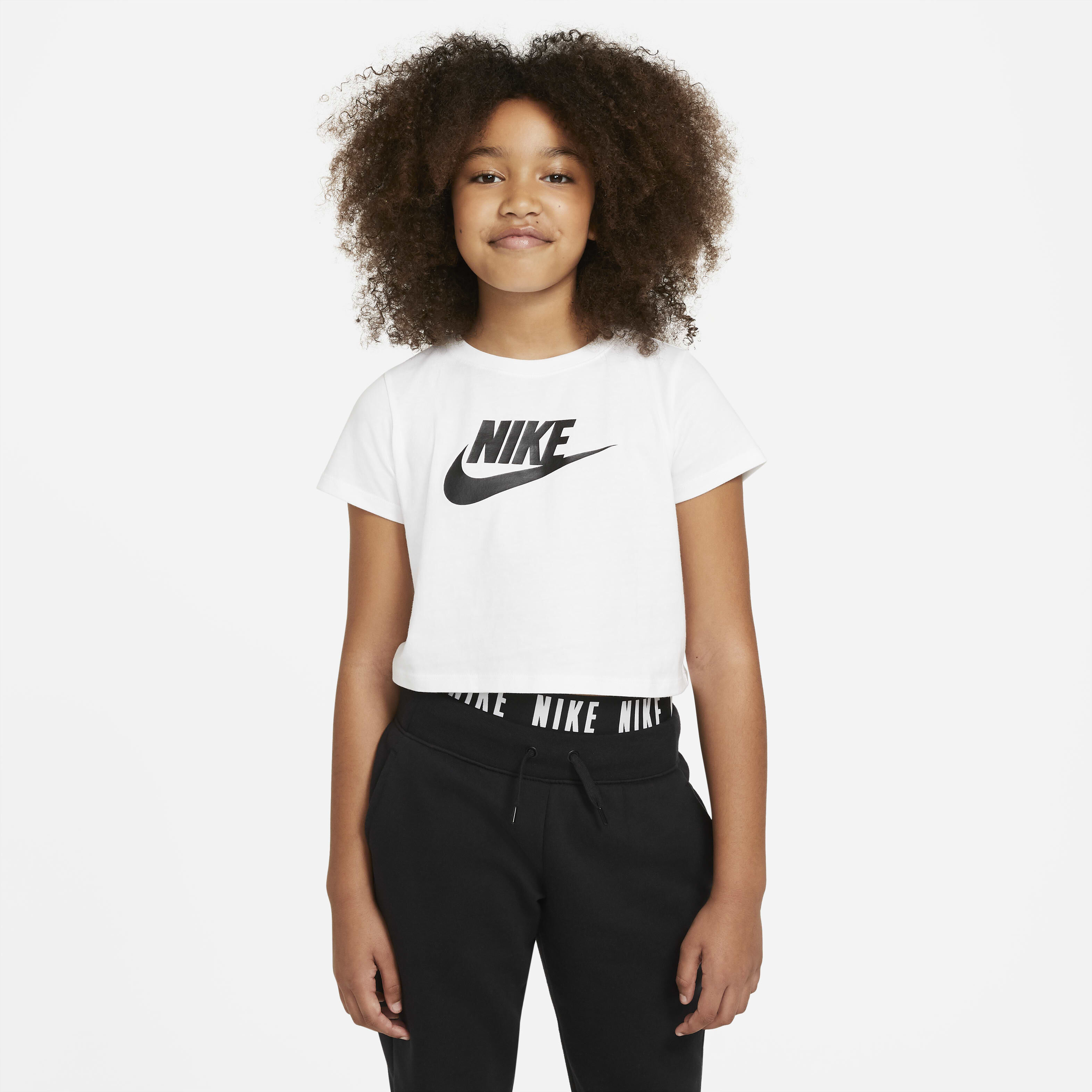 Buy Nike Sportswear Older Kids Girls Cropped T Shirt Nike Kuwait Official