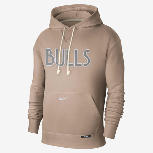 NBA City Edition-Nike, Chicago Bulls Standard Issue City Edition, Men's Nike Dri-FIT NBA Courtside Hoodie