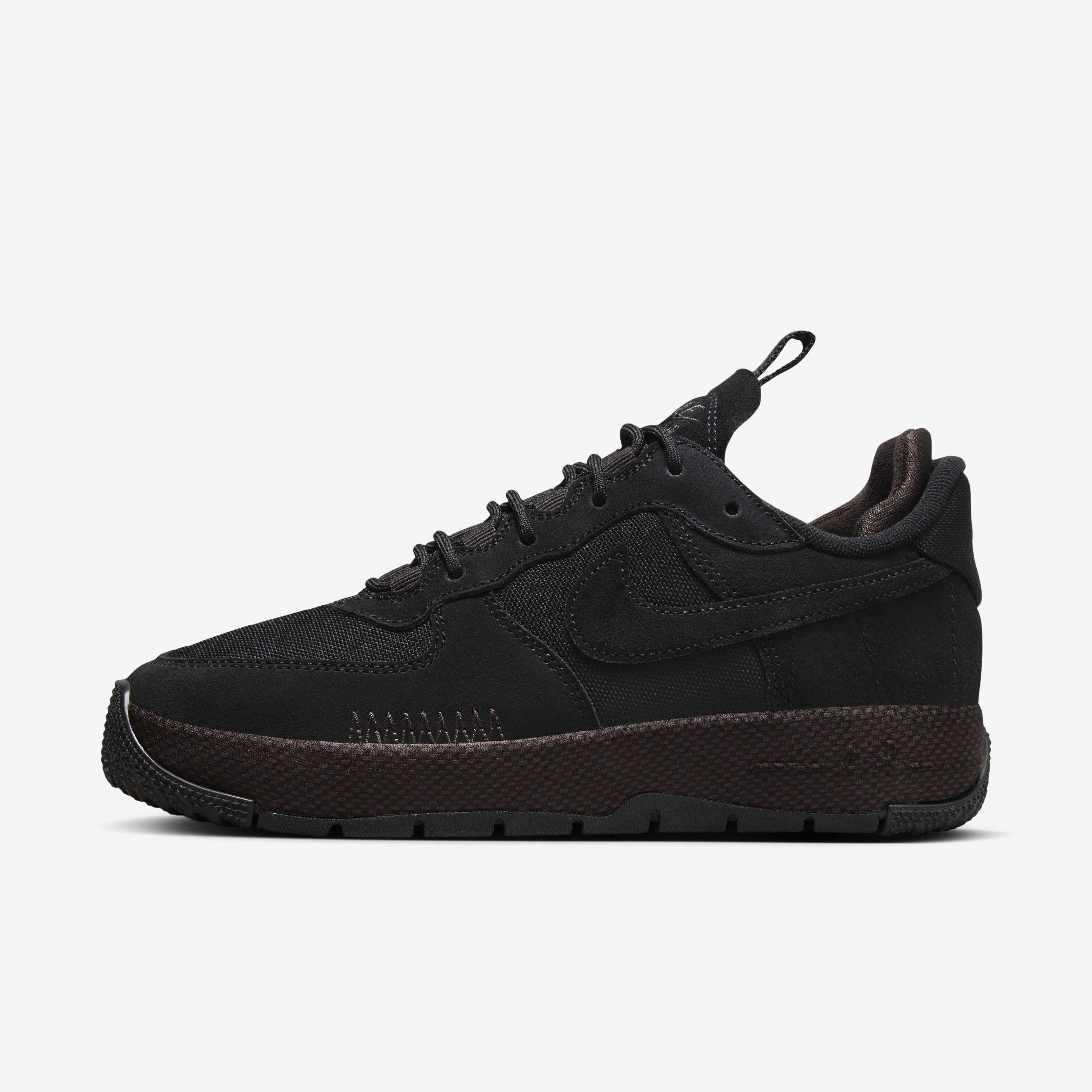 Nike air force 1 black suede womens shop