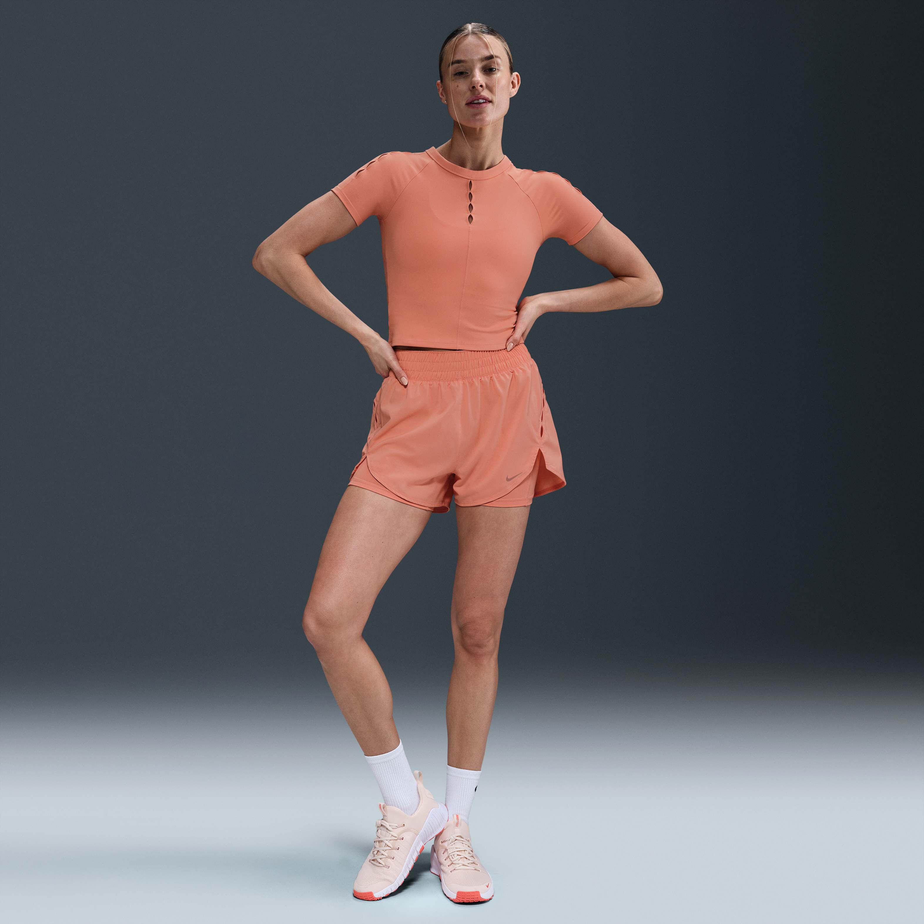 ★ Nike★ One Classic Dry Fit Short Sleeve Top W Apricot Ag Buy Nike One Classic Women's Dri-FIT Short-Sleeve Top