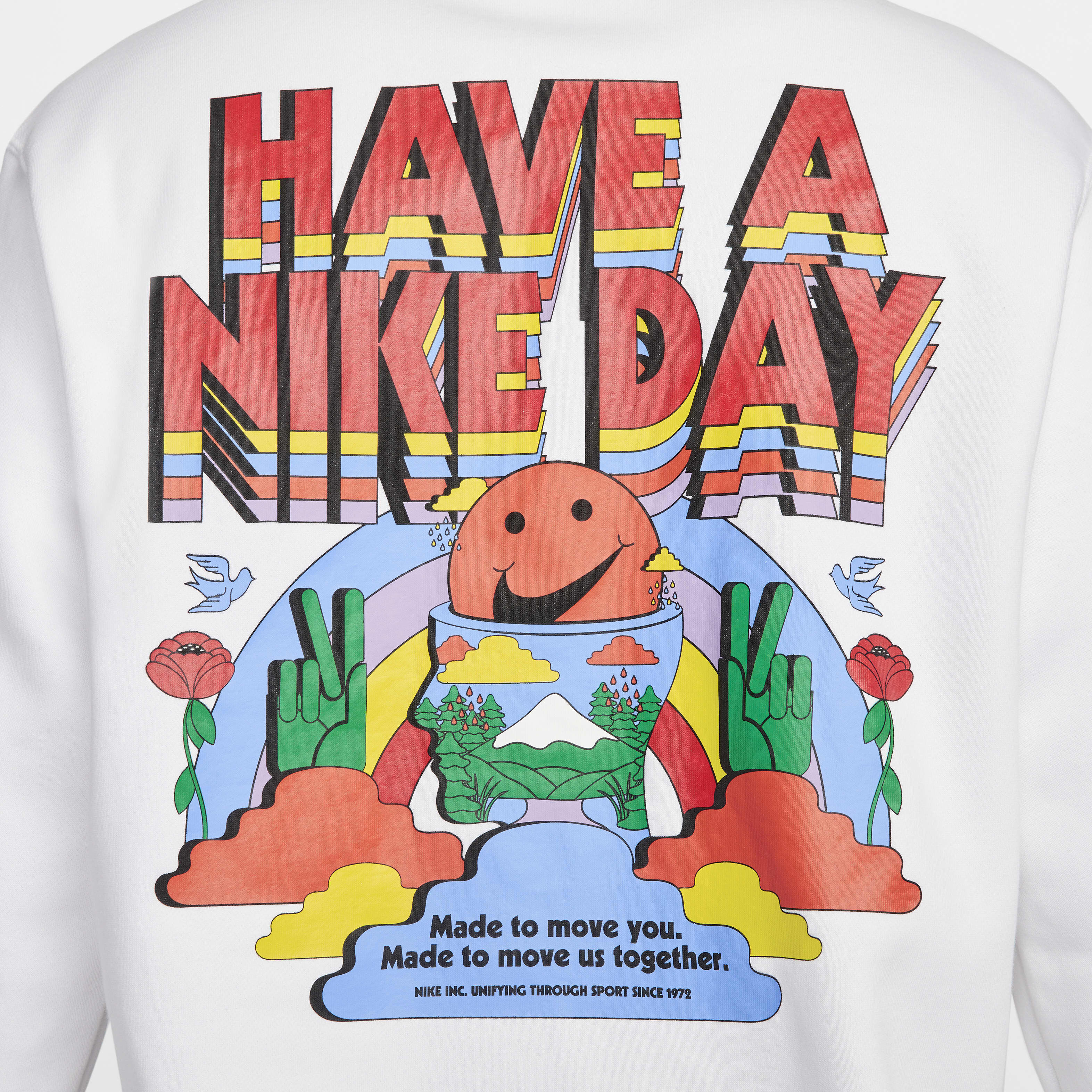 have a nike day sweatshirt